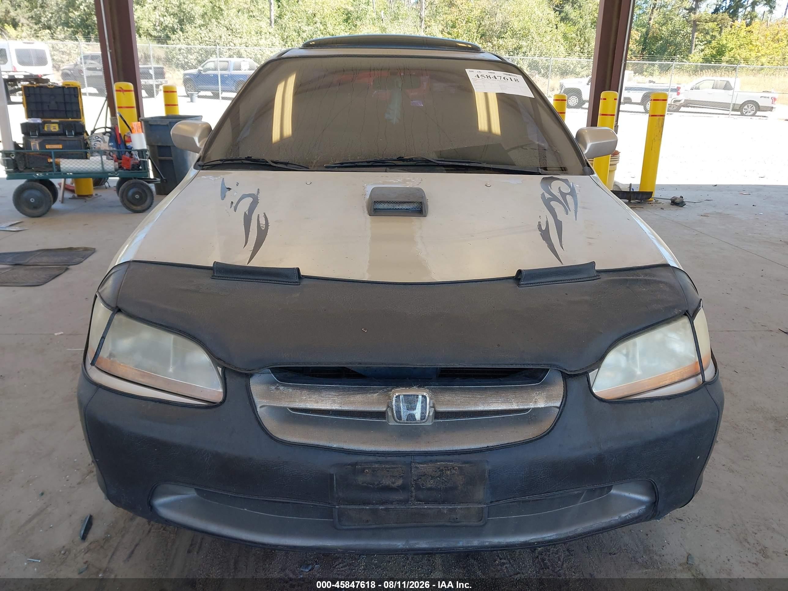 1998 Honda Accord Ex Silver vin: 1HGCG5652WA234489
