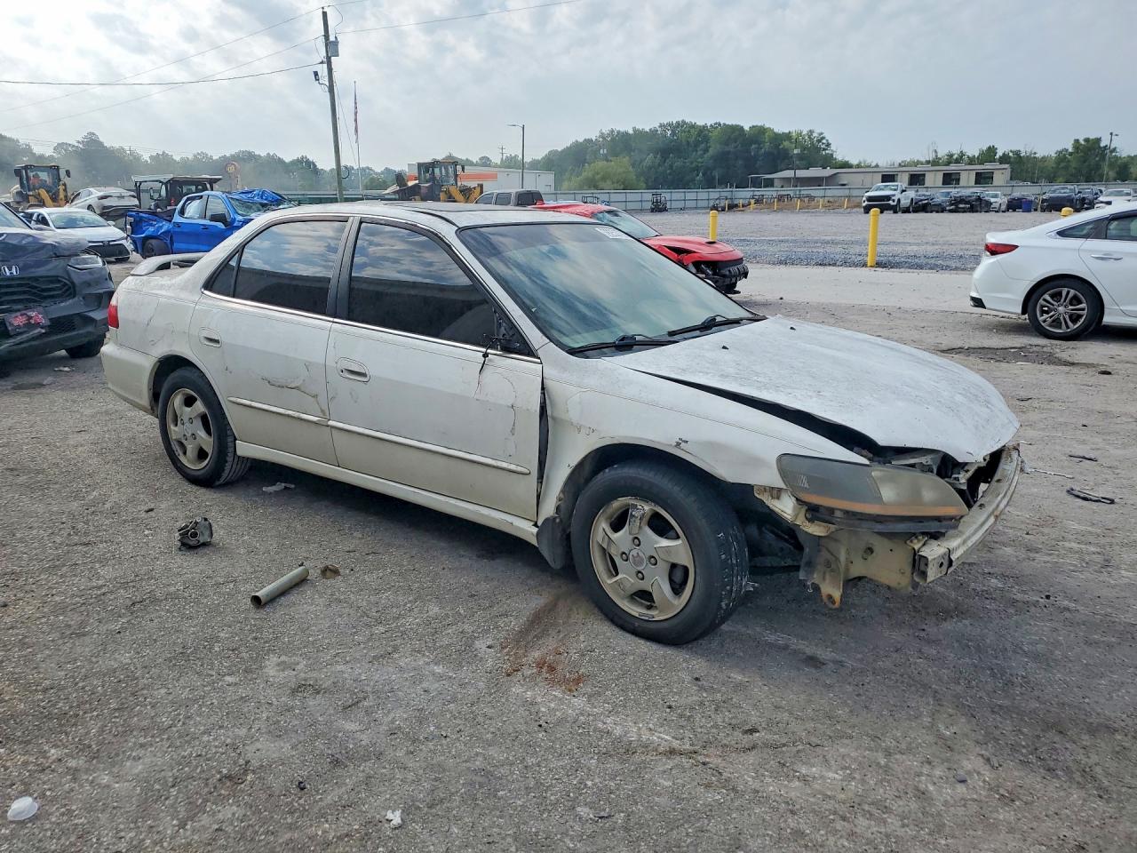 1998 Honda Accord Ex Белый vin: 1HGCG5652WA241278