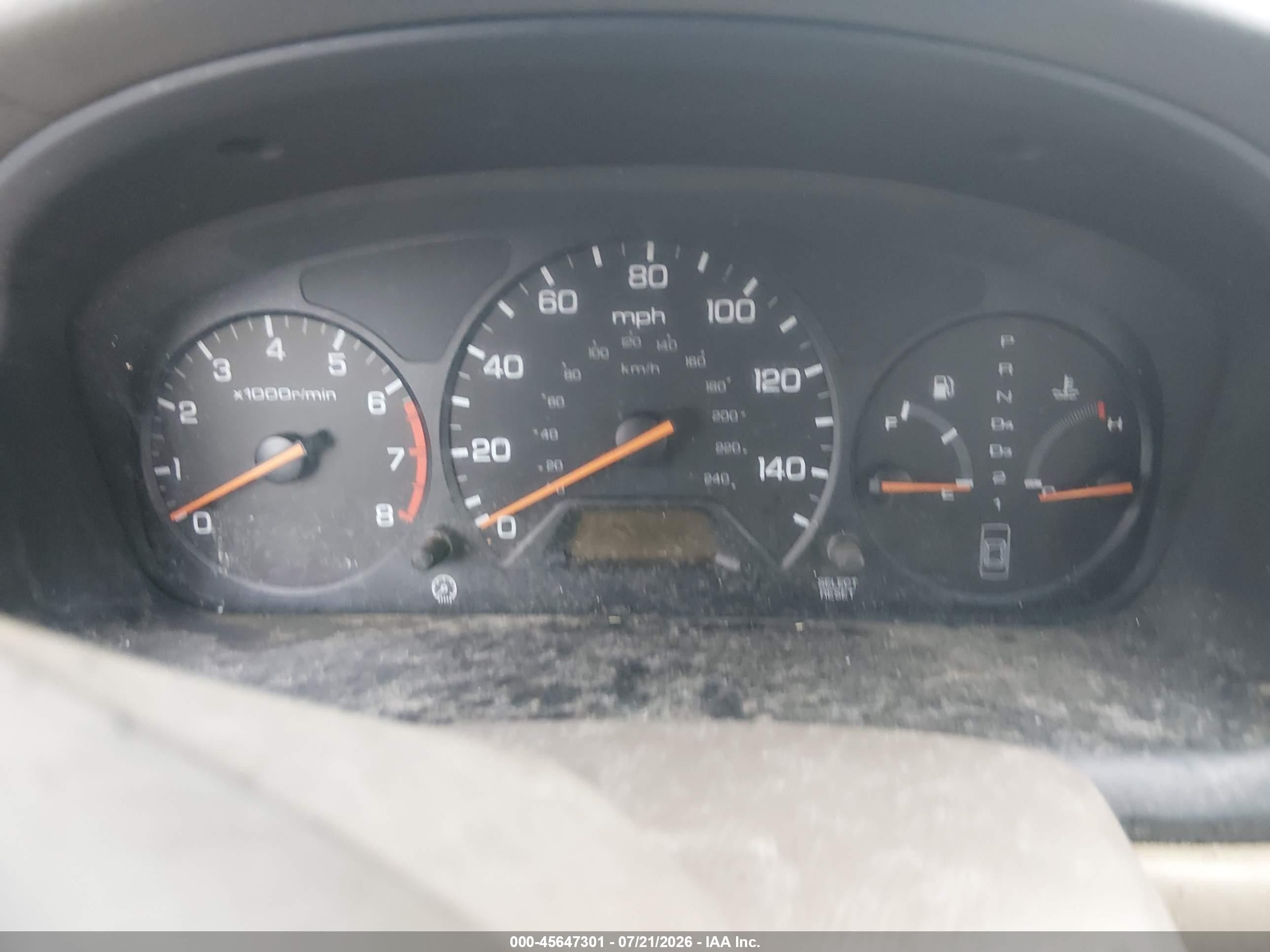 1998 Honda Accord Ex Green vin: 1HGCG5652WA260428