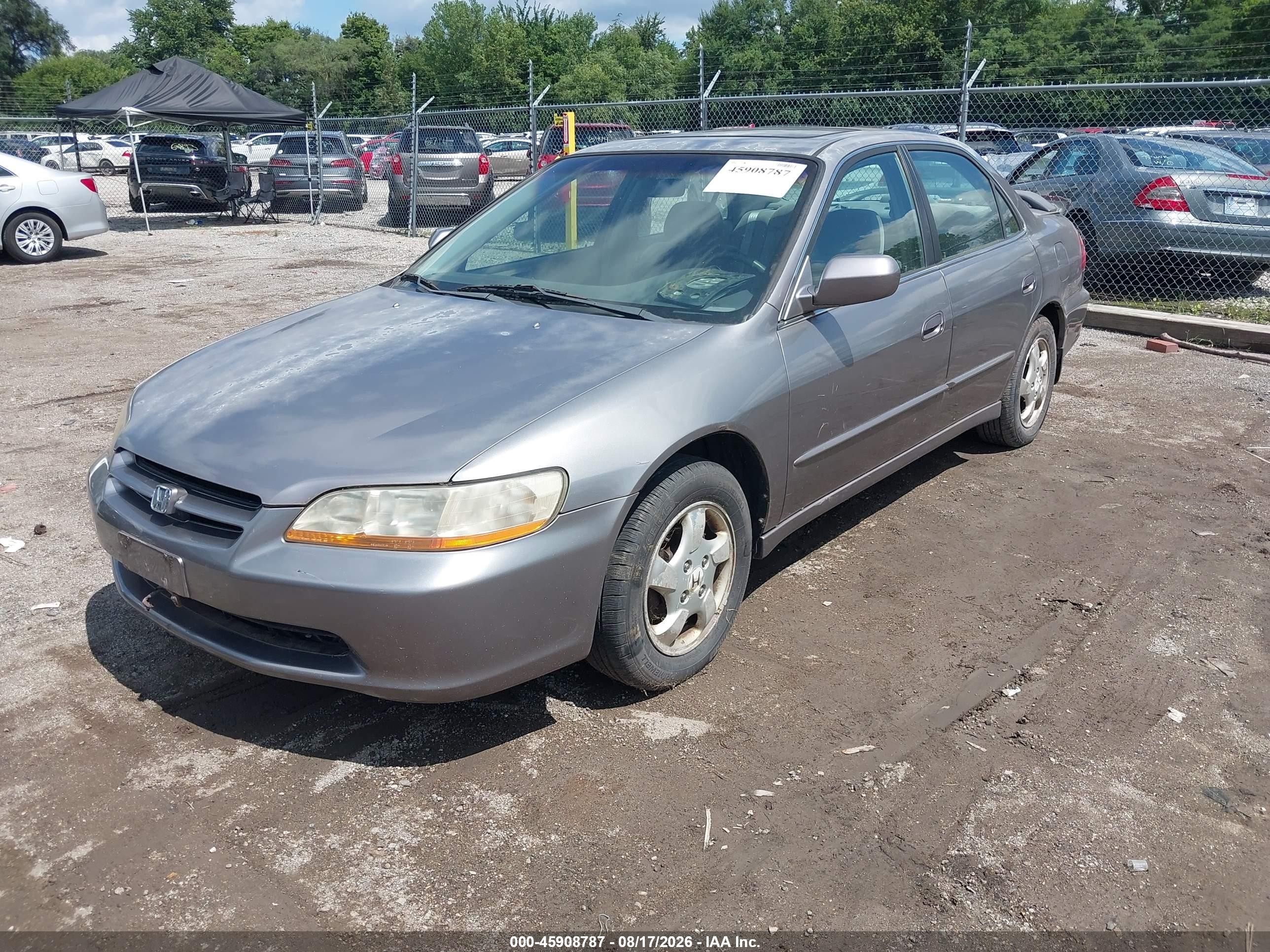 2000 Honda Accord 2.3 Ex Tan vin: 1HGCG5652YA049250