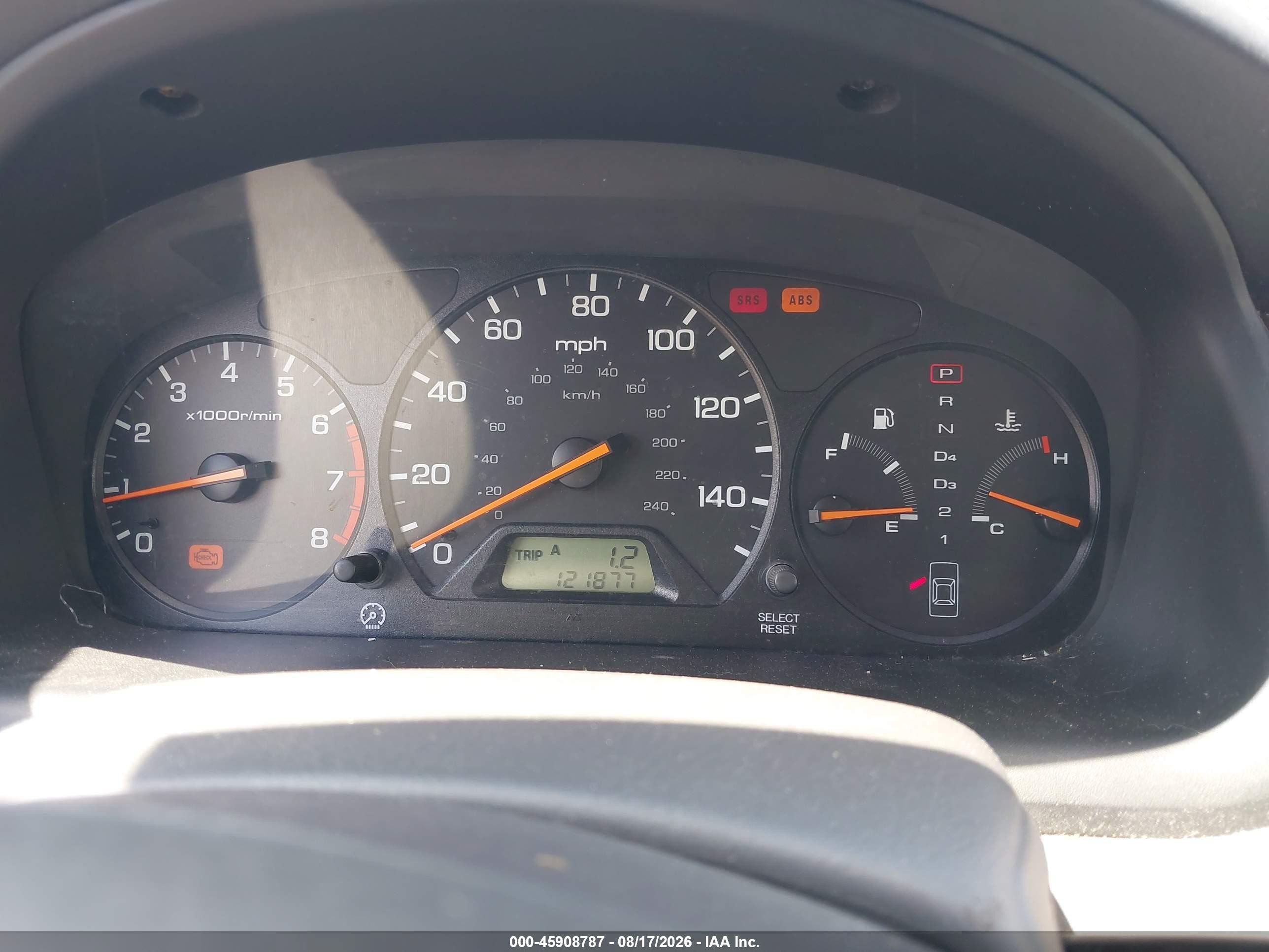 2000 Honda Accord 2.3 Ex Tan vin: 1HGCG5652YA049250