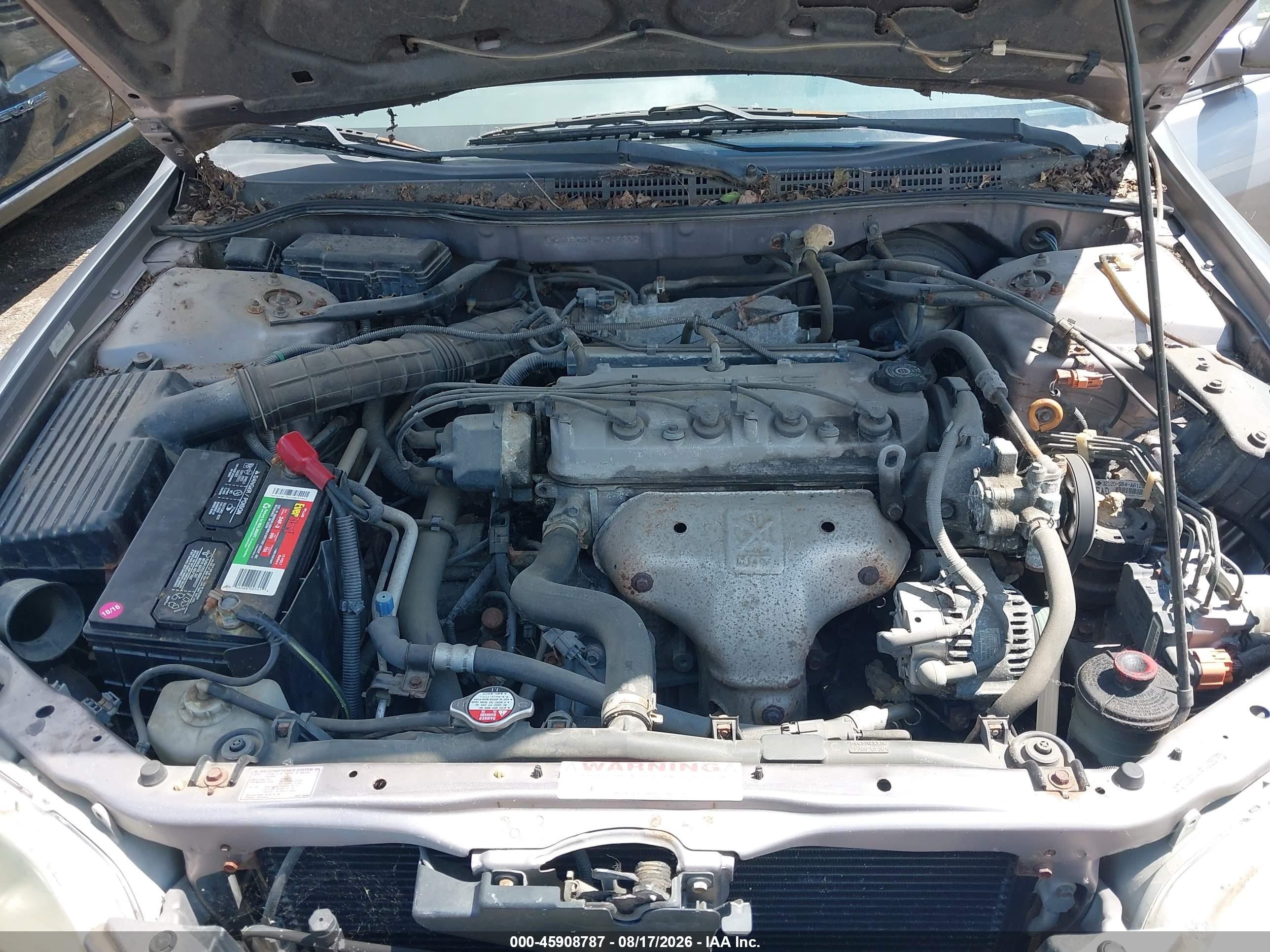 2000 Honda Accord 2.3 Ex Tan vin: 1HGCG5652YA049250