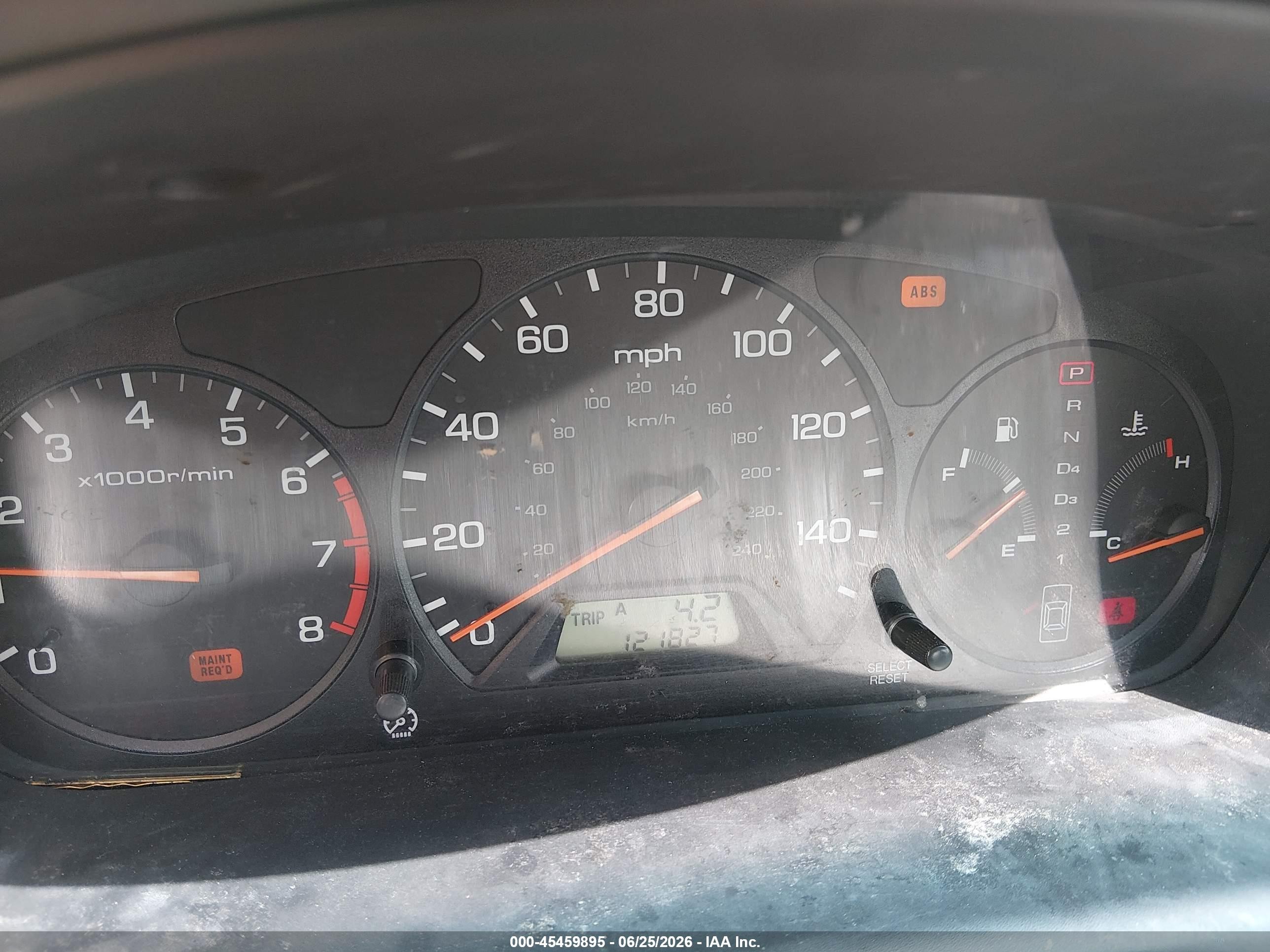2000 Honda Accord 2.3 Ex Gold vin: 1HGCG5652YA125839