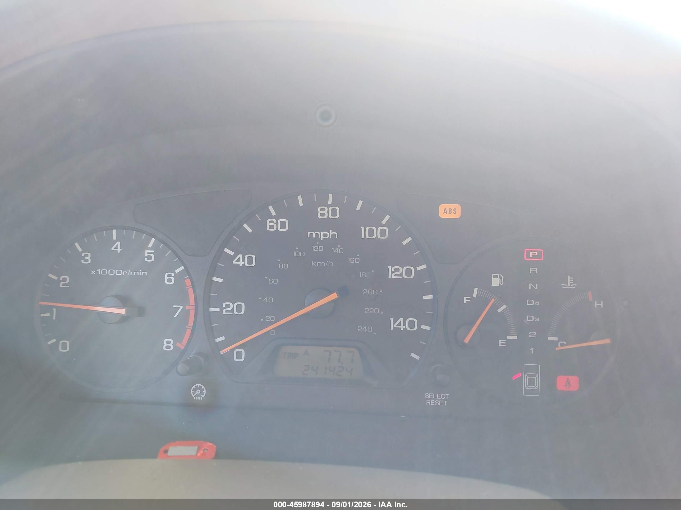 1998 Honda Accord Ex Белый vin: 1HGCG5653WA048296