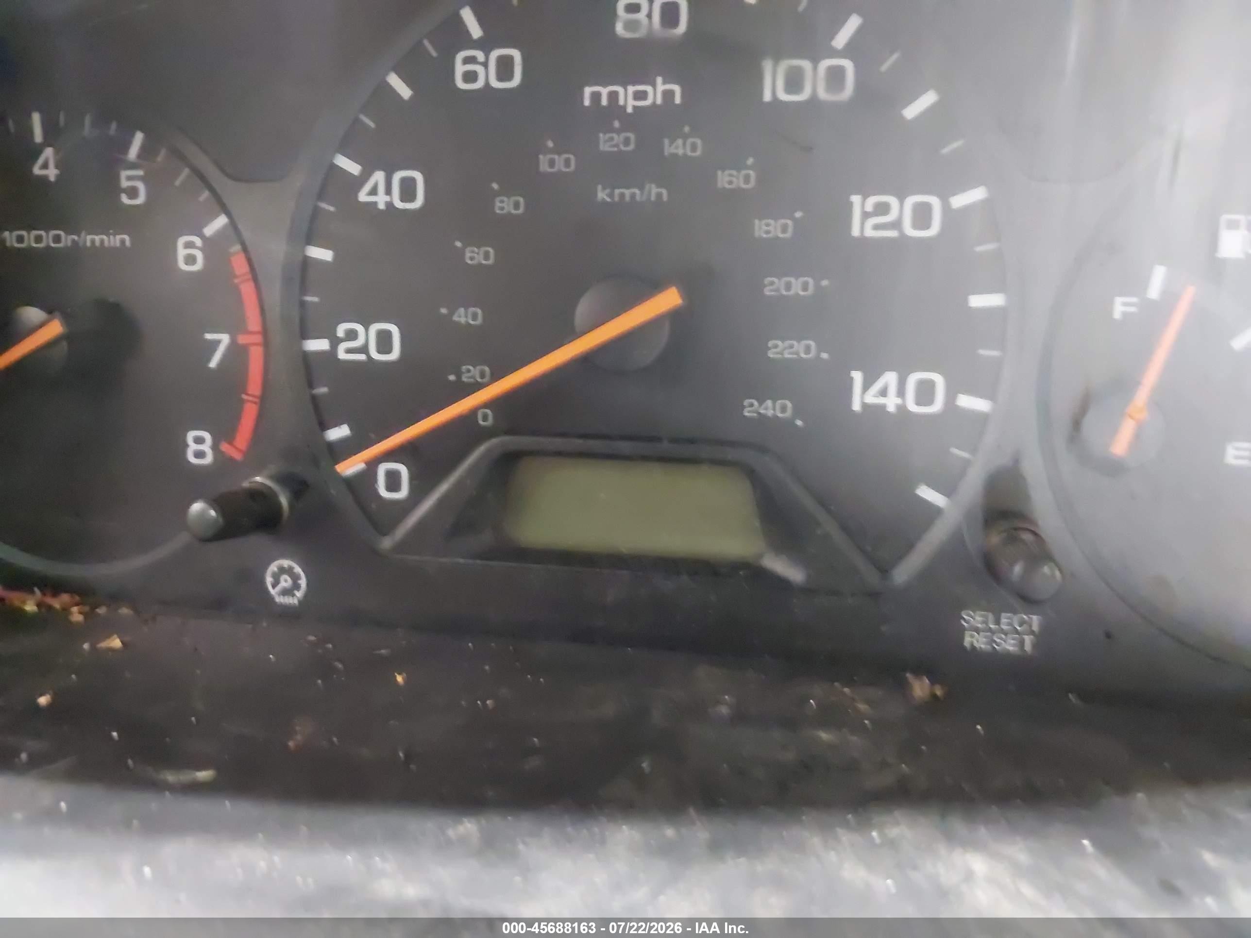 1998 Honda Accord Ex Brown vin: 1HGCG5653WA131369