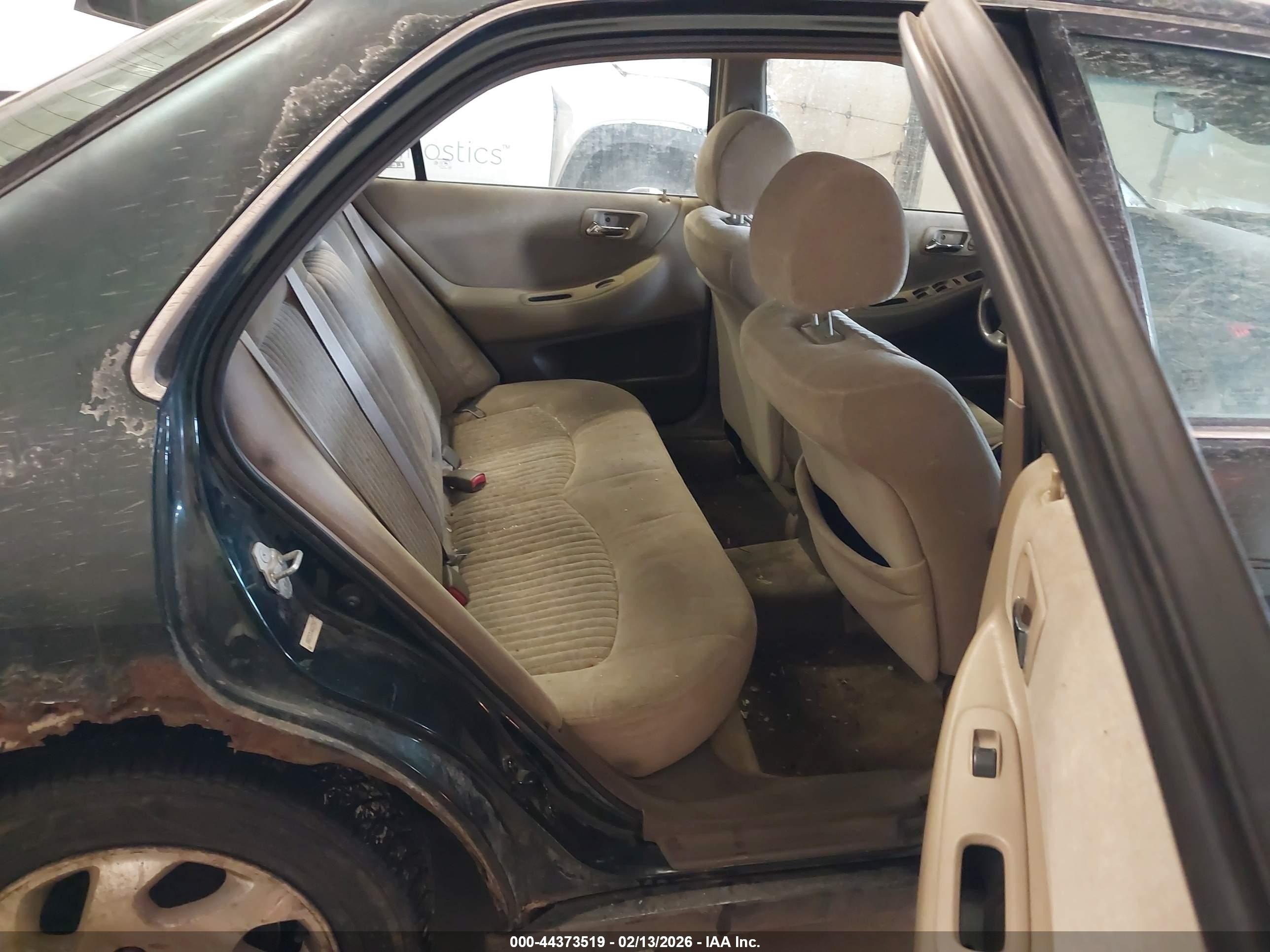 1998 Honda Accord Ex Green vin: 1HGCG5653WA187585