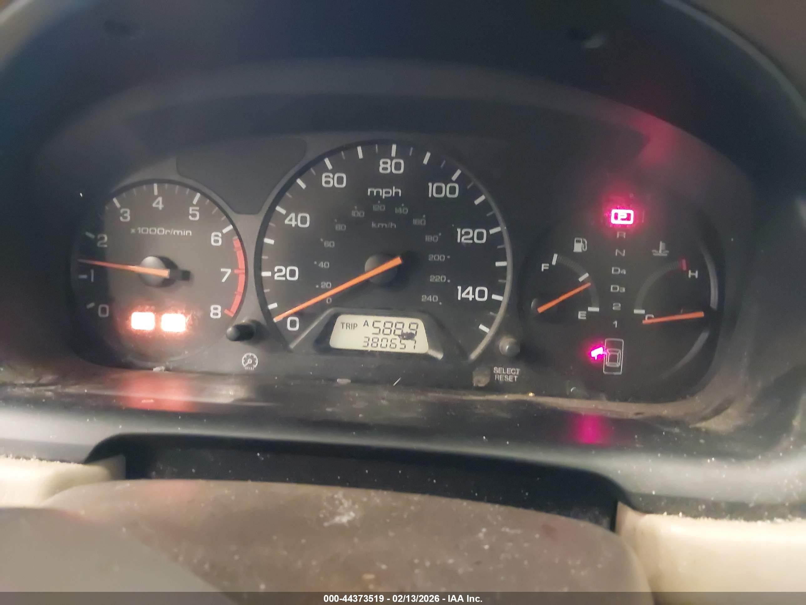 1998 Honda Accord Ex Green vin: 1HGCG5653WA187585