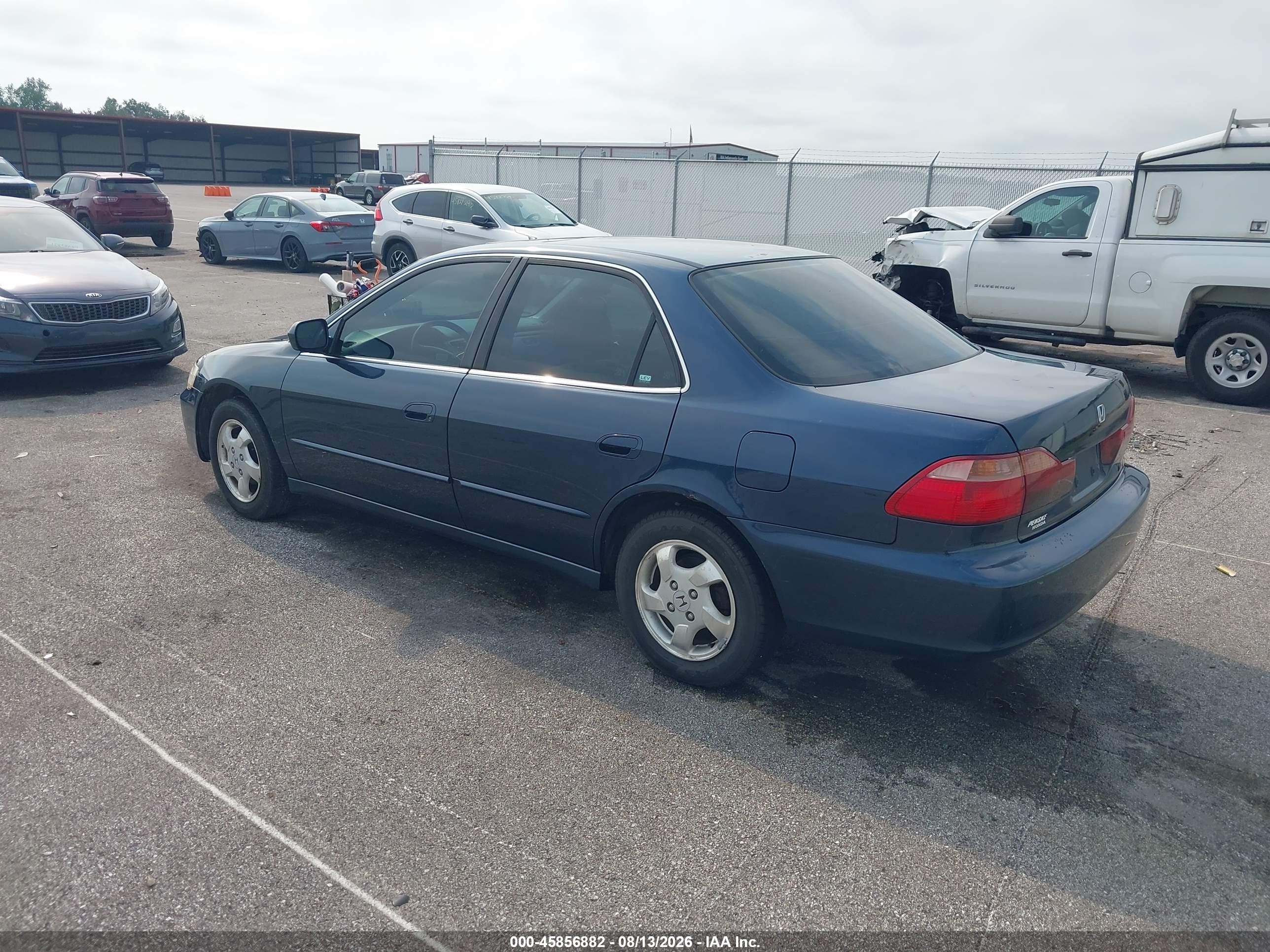 2000 Honda Accord 2.3 Ex Blue vin: 1HGCG5653YA089627
