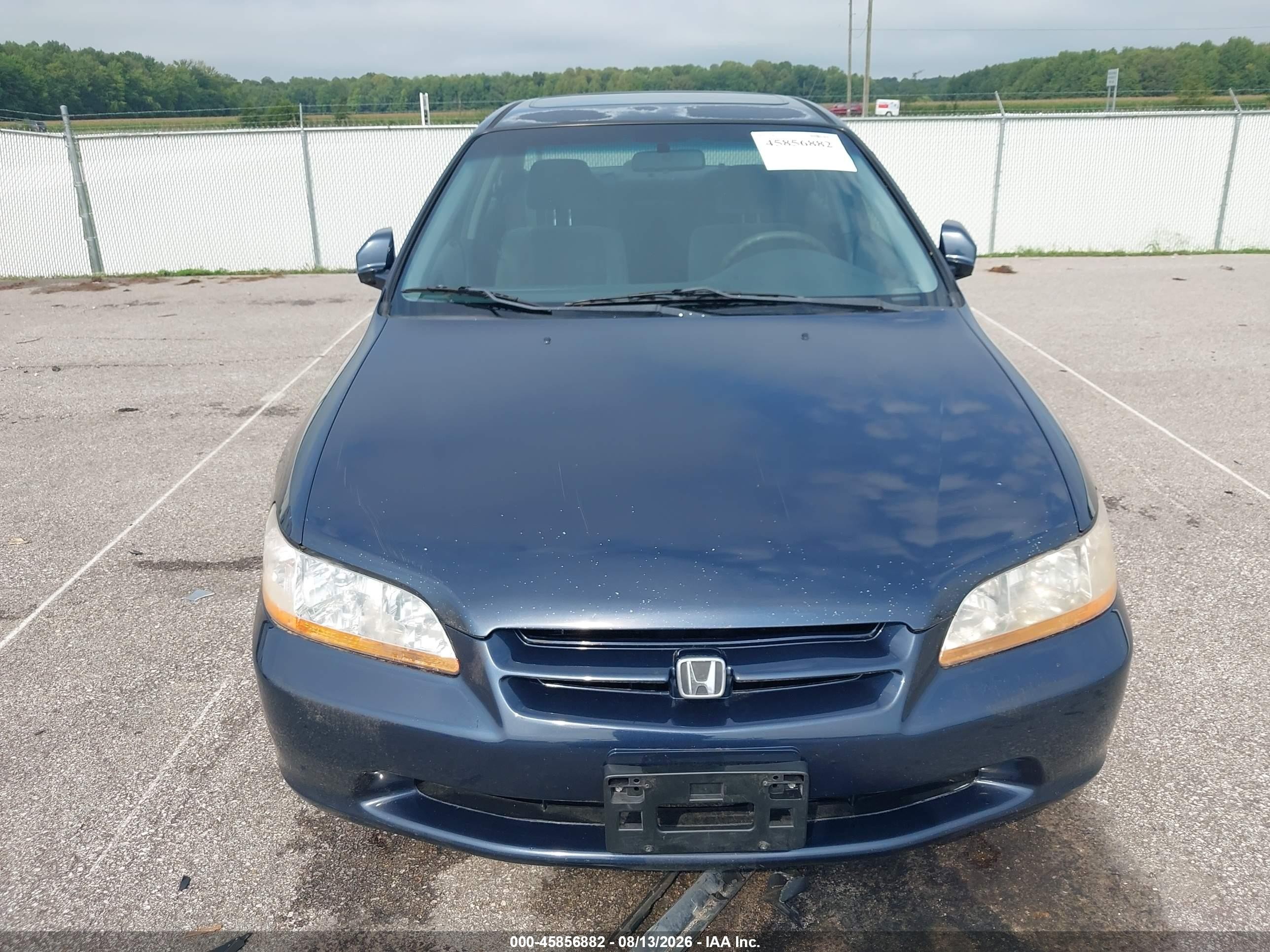 2000 Honda Accord 2.3 Ex Blue vin: 1HGCG5653YA089627