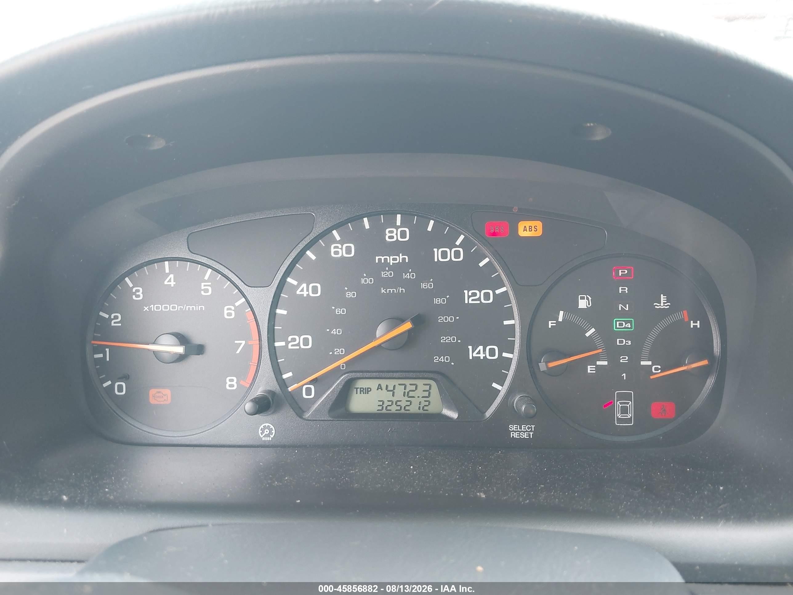 2000 Honda Accord 2.3 Ex Blue vin: 1HGCG5653YA089627