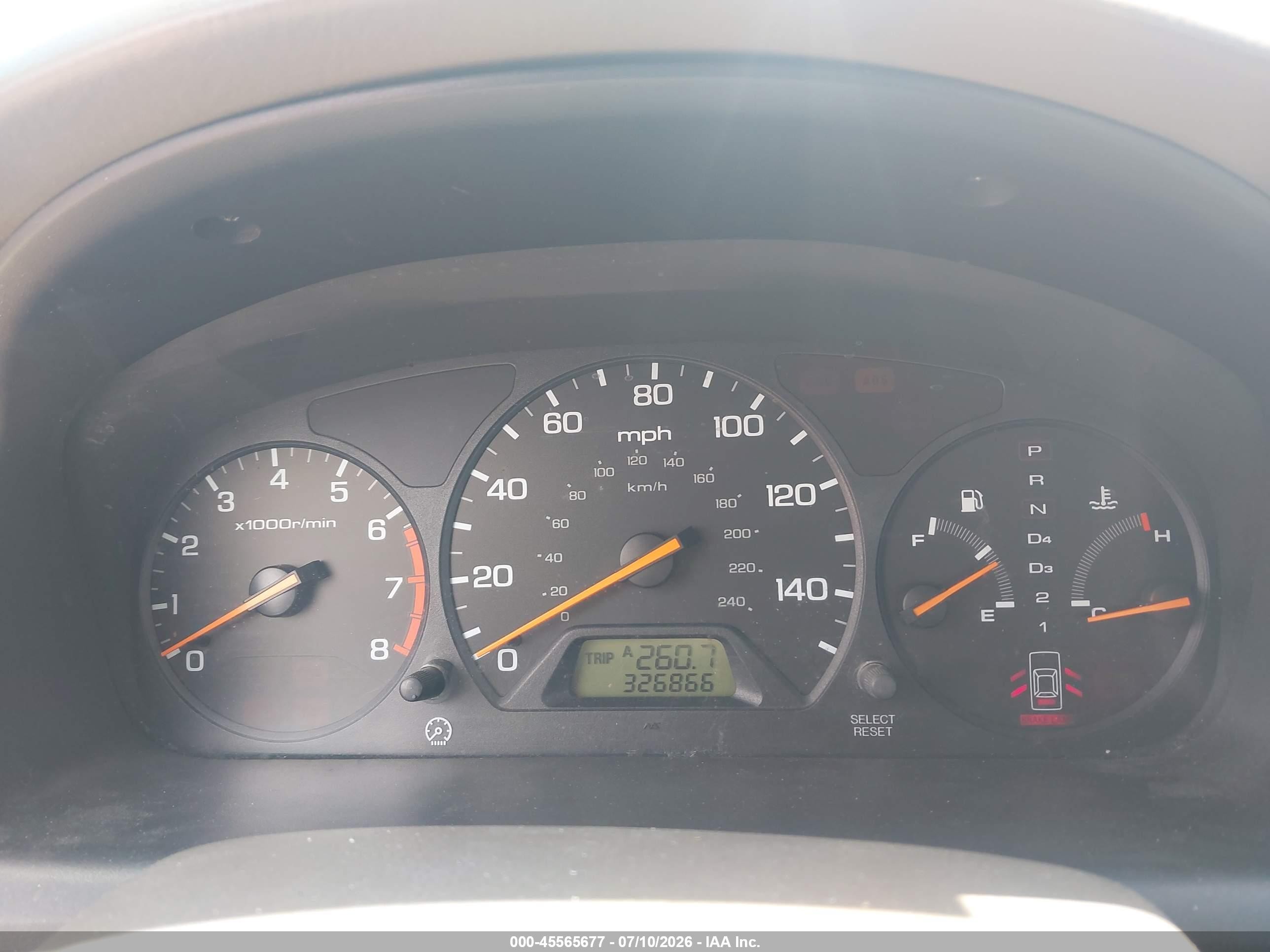 1998 Honda Accord Ex White vin: 1HGCG5654WA005814