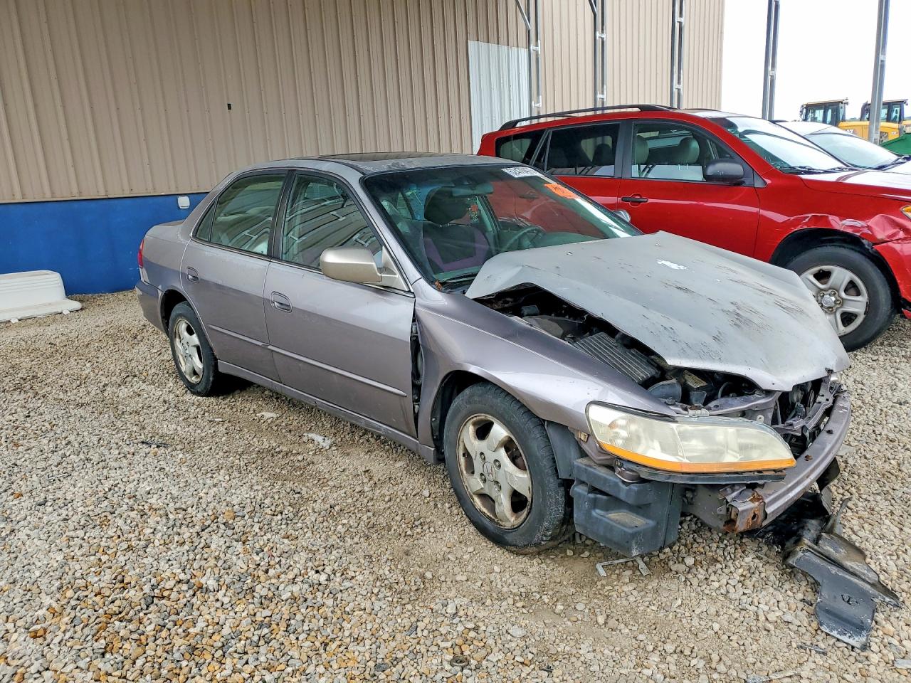 2000 Honda Accord Ex Gray vin: 1HGCG5654YA090026