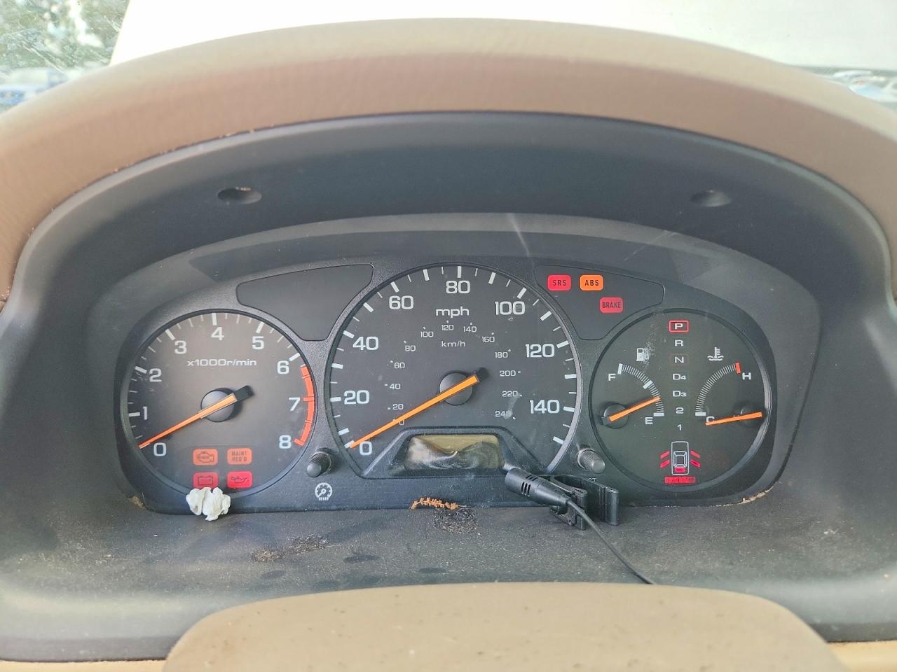 1998 Honda Accord Ex Silver vin: 1HGCG5655WA183098