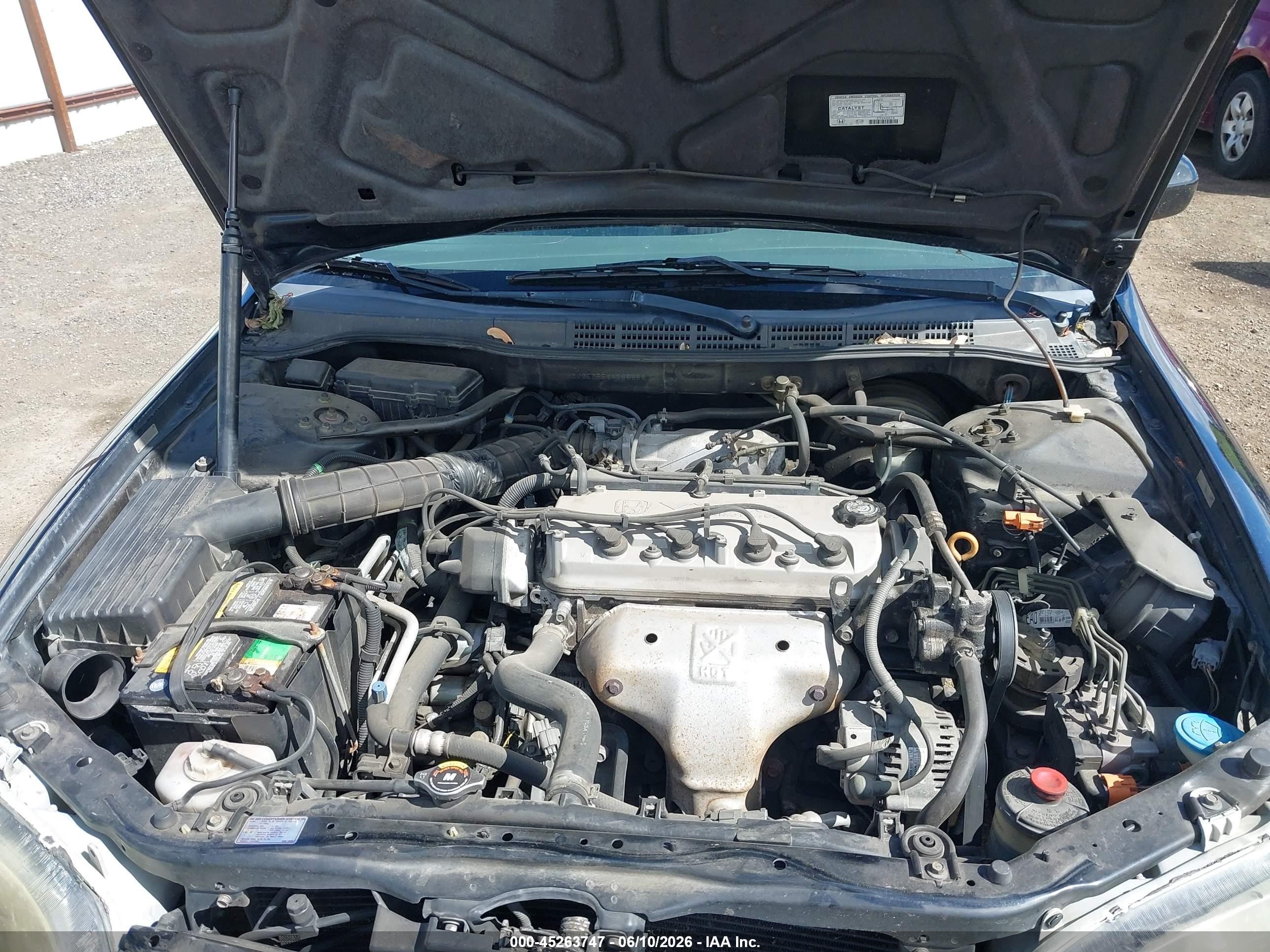 1998 Honda Accord Ex Black vin: 1HGCG5655WA265588