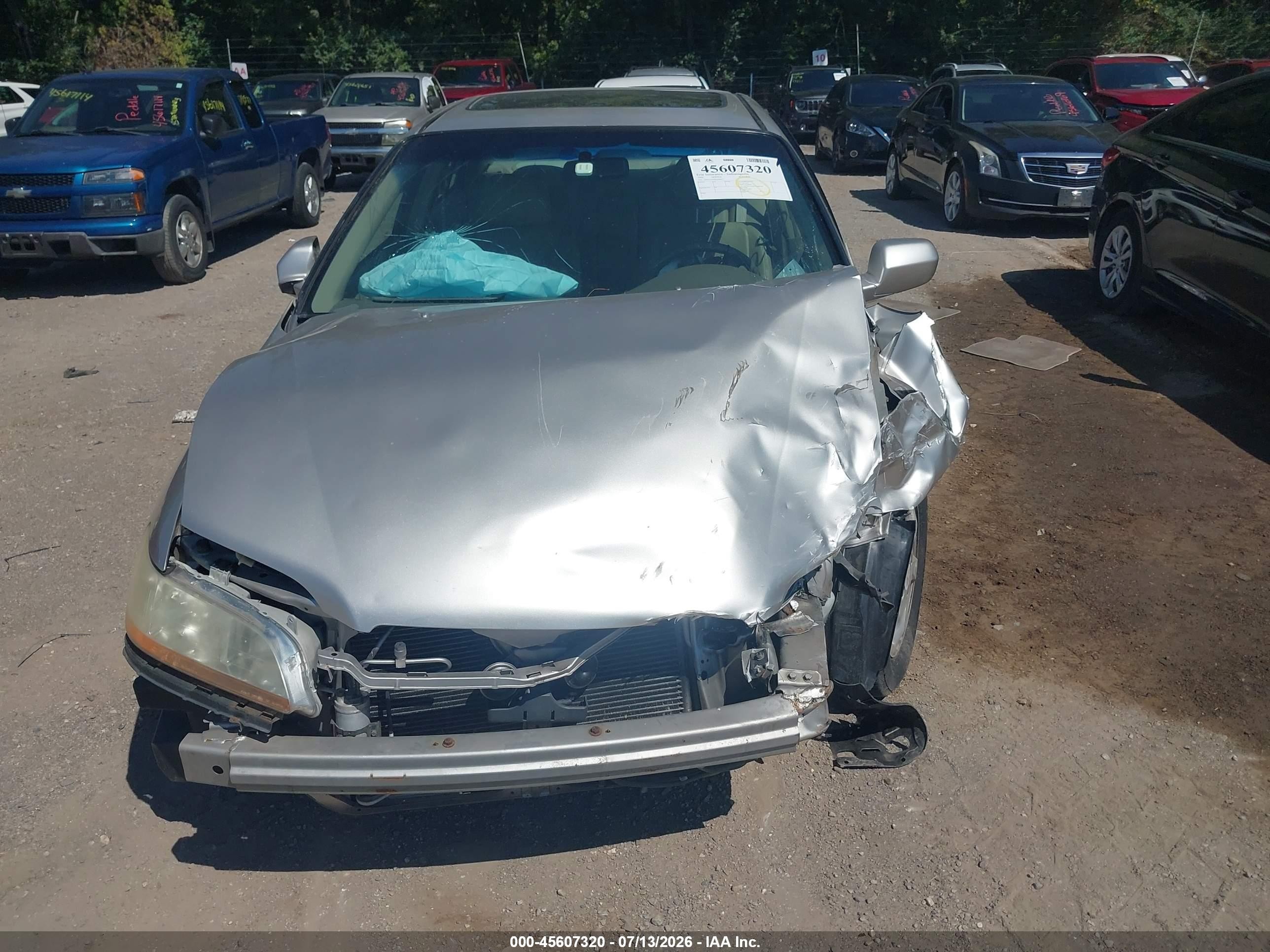 1999 Honda Accord Ex Silver vin: 1HGCG5656XA000471