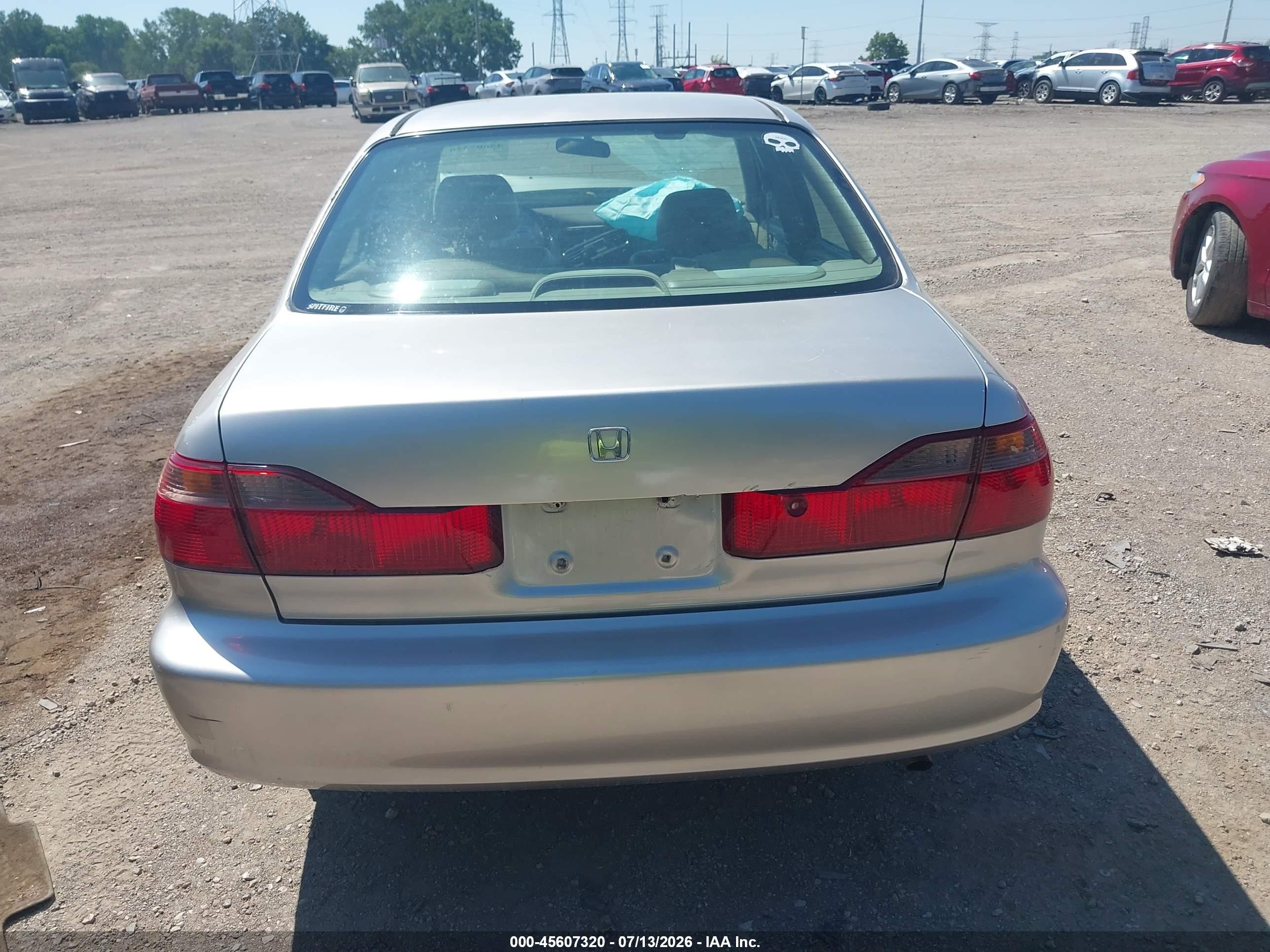 1999 Honda Accord Ex Silver vin: 1HGCG5656XA000471