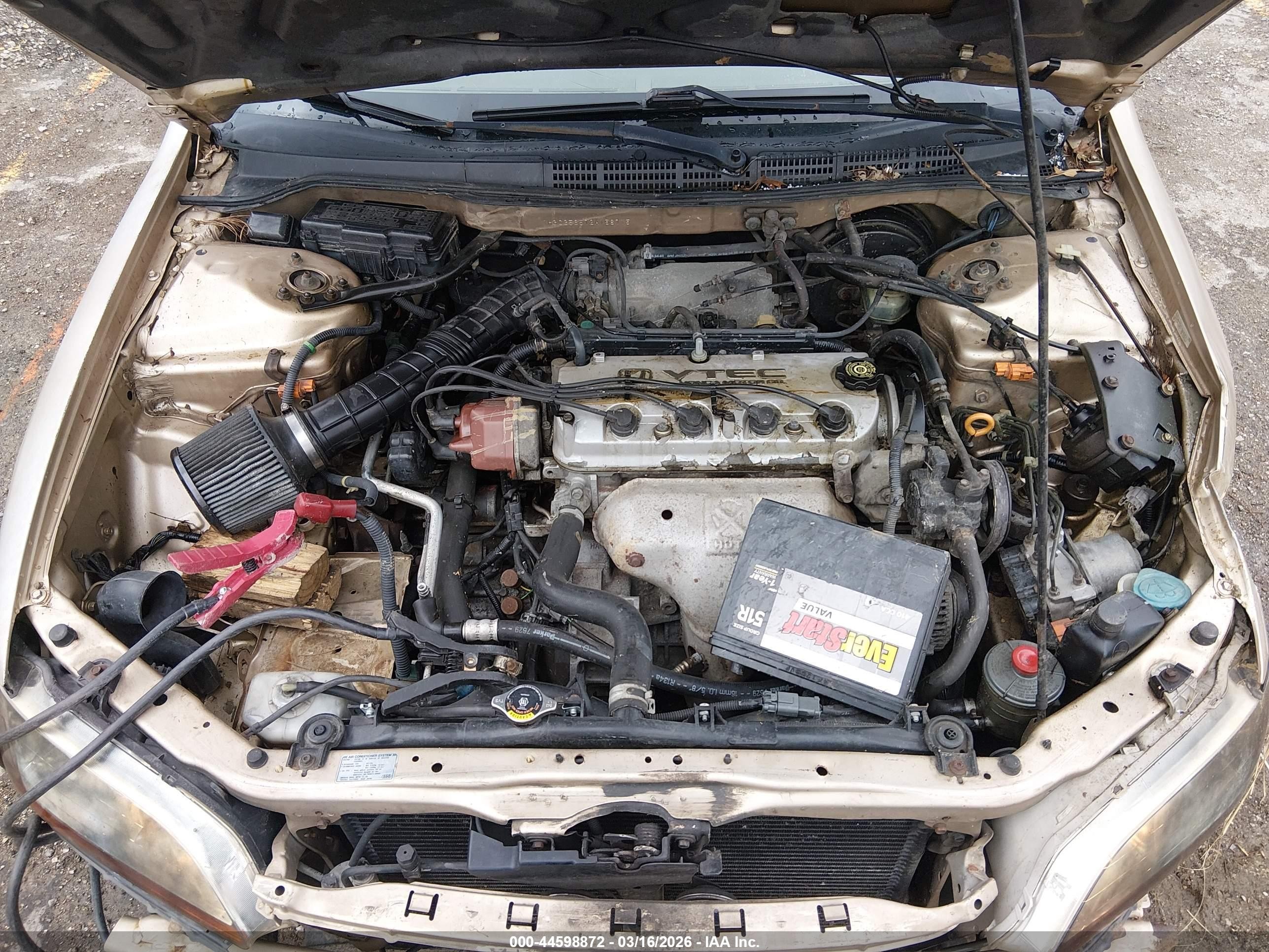 2002 Honda Accord 2.3 Lx Gold vin: 1HGCG56572A158715