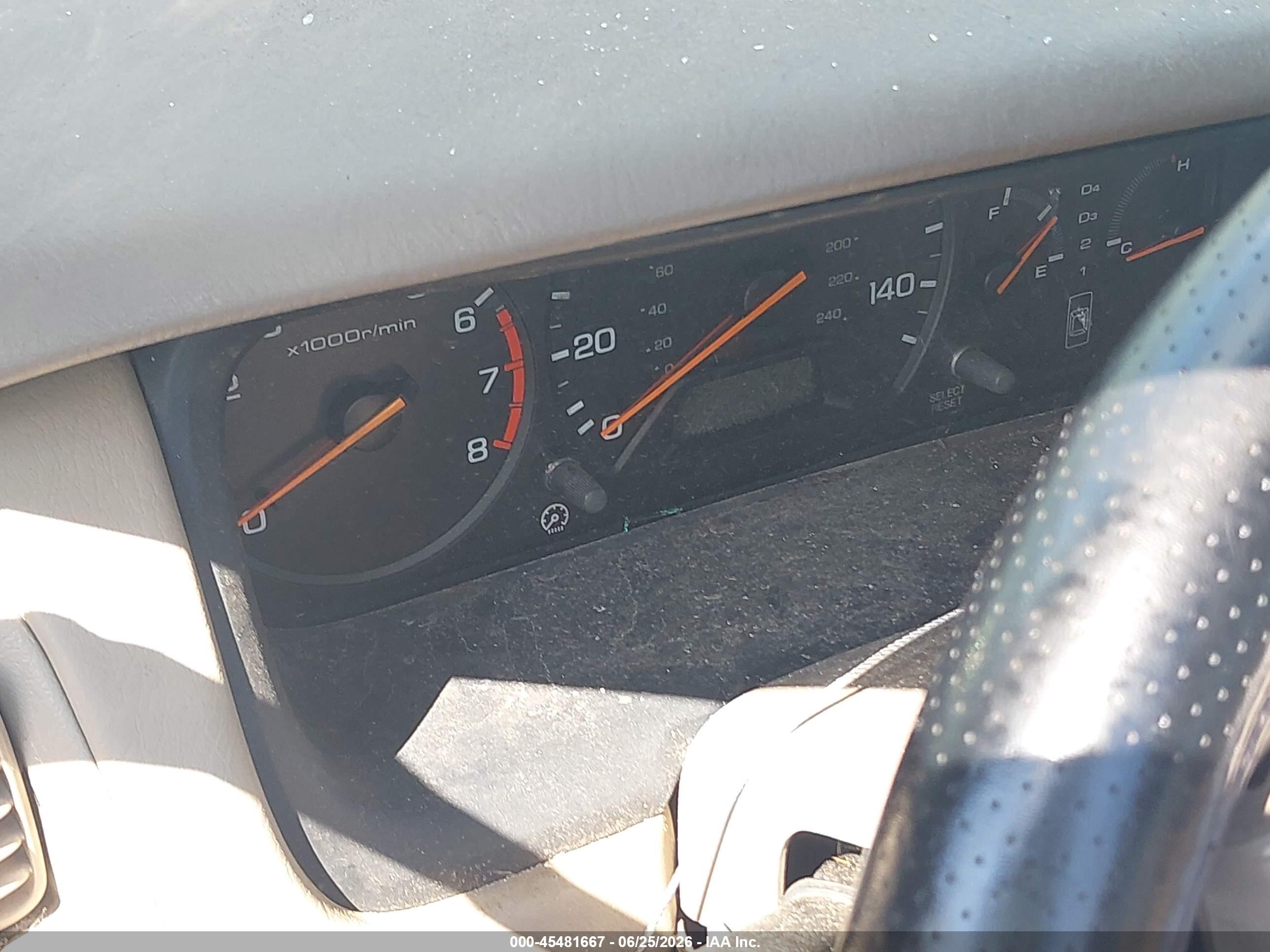 1998 Honda Accord Ex Blue vin: 1HGCG5657WA173818