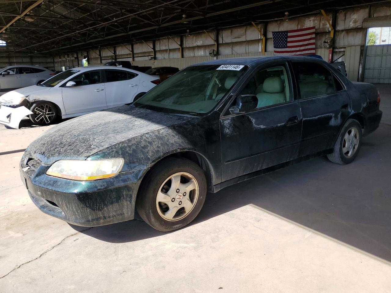 1999 Honda Accord Ex Green vin: 1HGCG5657XA044981