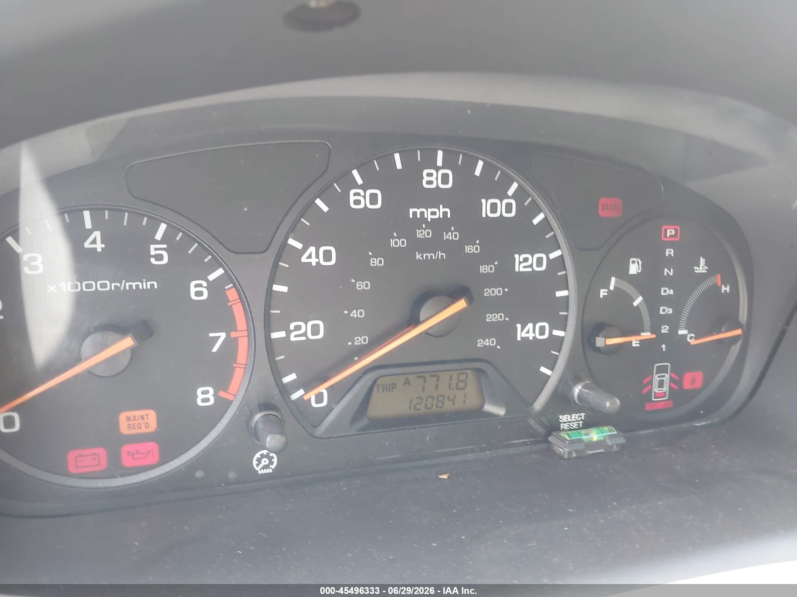 1998 Honda Accord Ex Silver vin: 1HGCG5658WA188778
