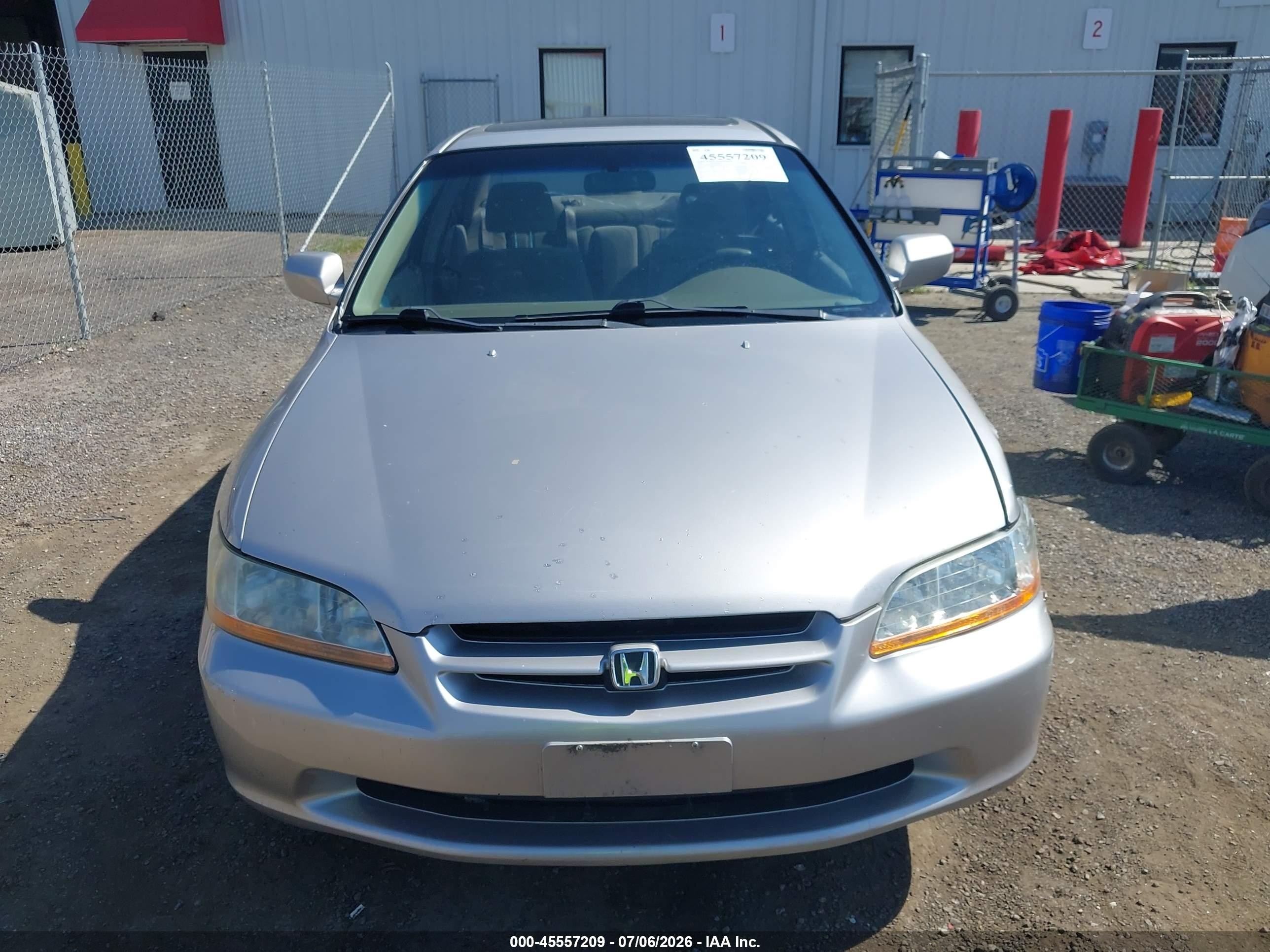1999 Honda Accord Ex Серебряный vin: 1HGCG5658XA003291
