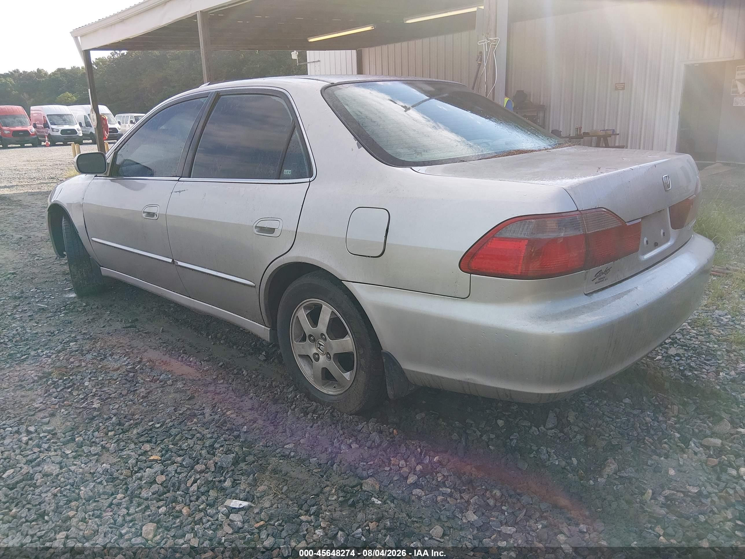 1998 Honda Accord Ex Gray vin: 1HGCG5659WA067242