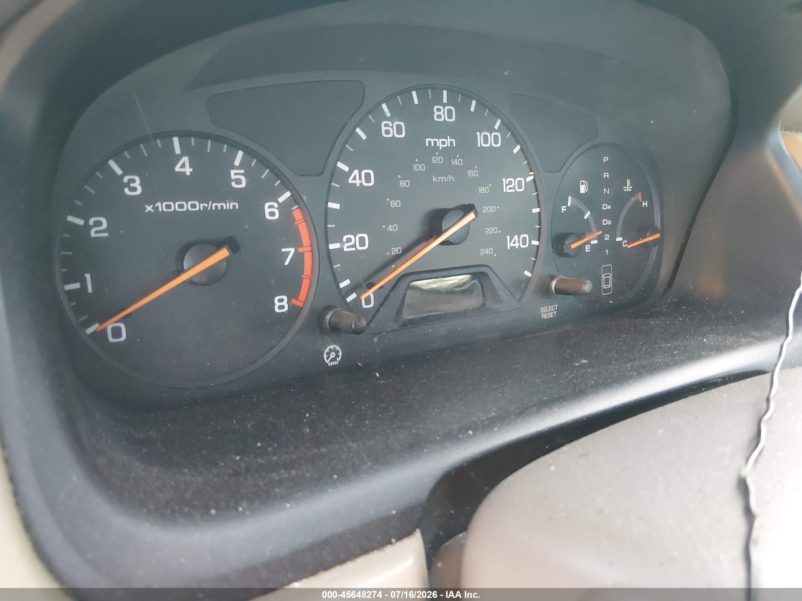 1998 Honda Accord Ex Gray vin: 1HGCG5659WA067242