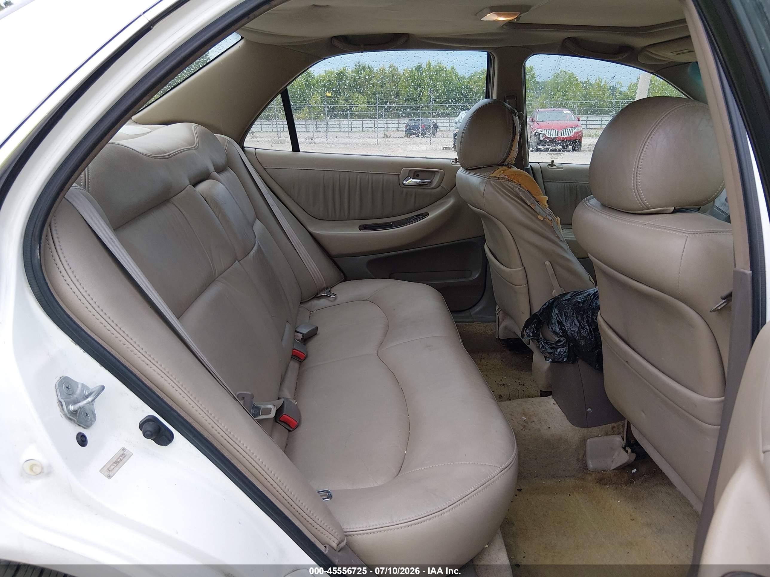1998 Honda Accord Ex White vin: 1HGCG5659WA265058