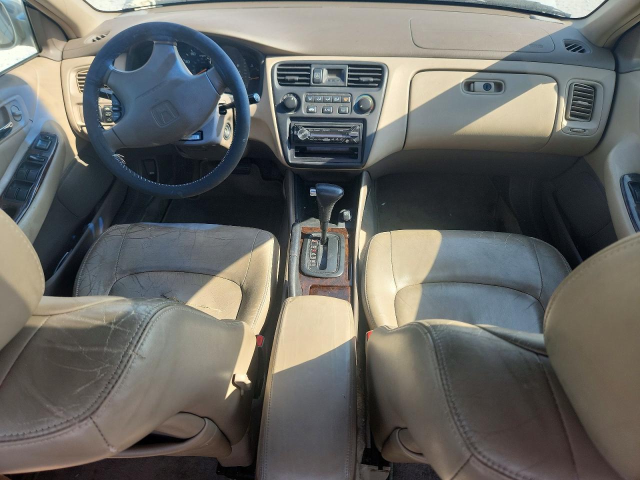 1998 Honda Accord Ex Silver vin: 1HGCG565XWA166376