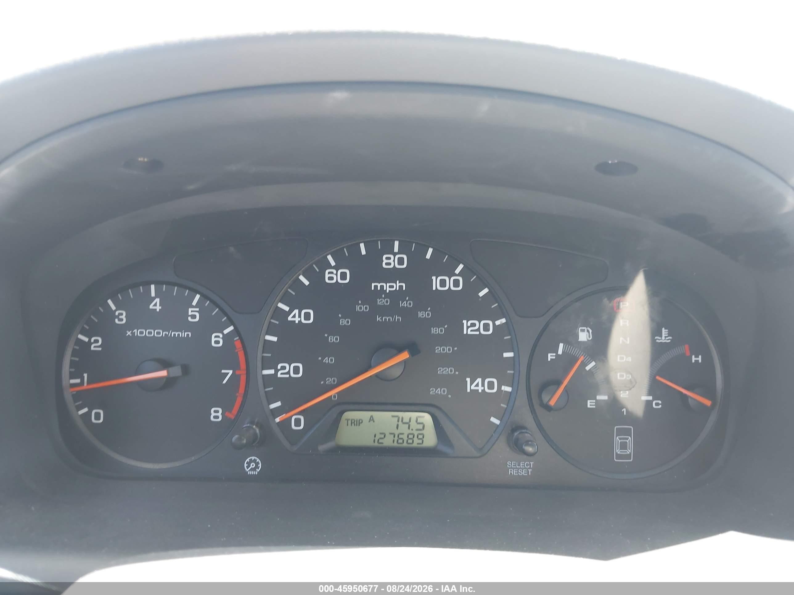 1999 Honda Accord Ex Фиолетовый vin: 1HGCG565XXA055408