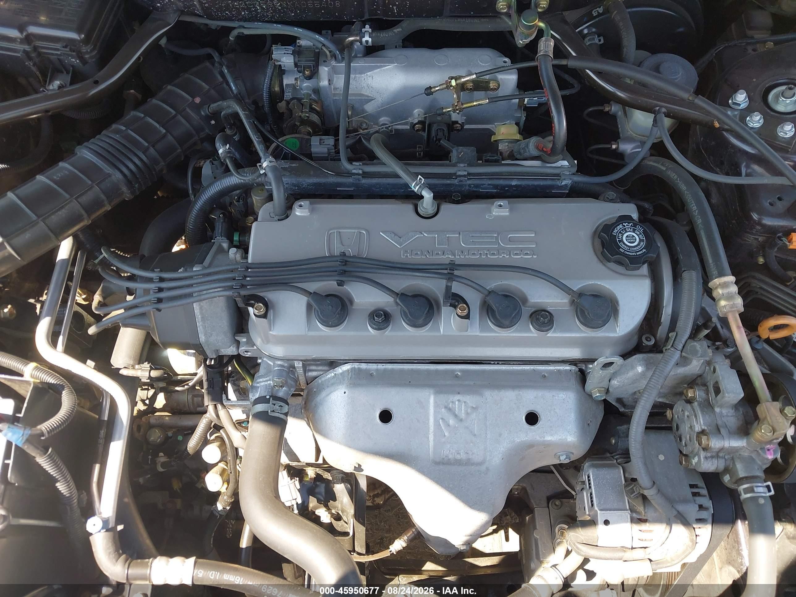1999 Honda Accord Ex Фиолетовый vin: 1HGCG565XXA055408