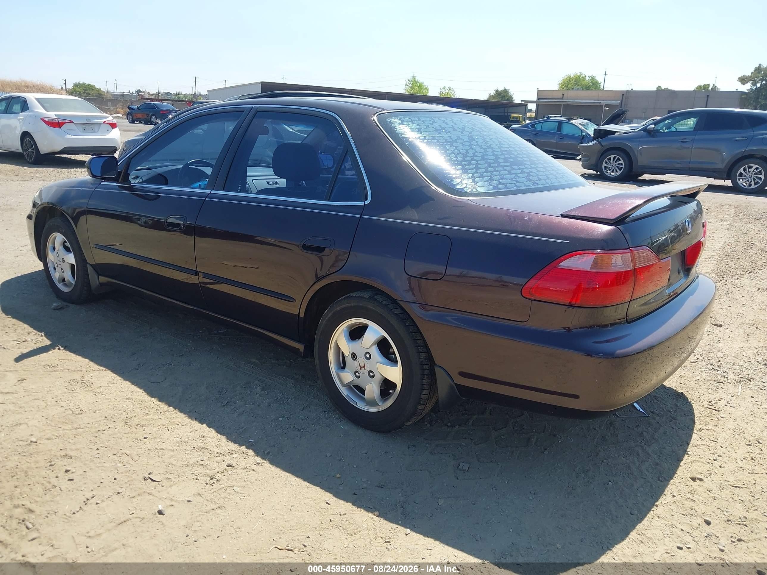 1999 Honda Accord Ex Фиолетовый vin: 1HGCG565XXA055408