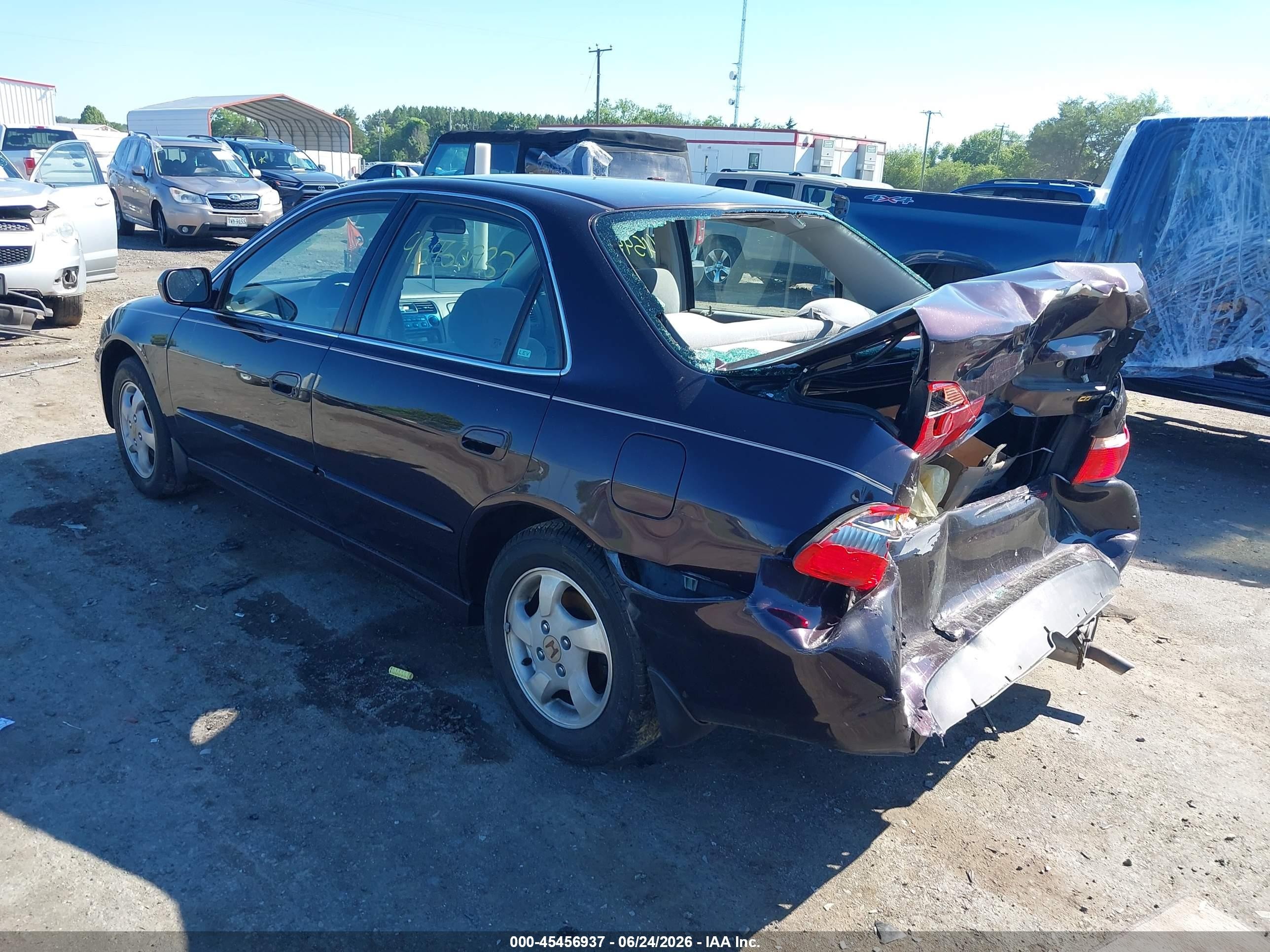 1999 Honda Accord Ex Фиолетовый vin: 1HGCG565XXA070958