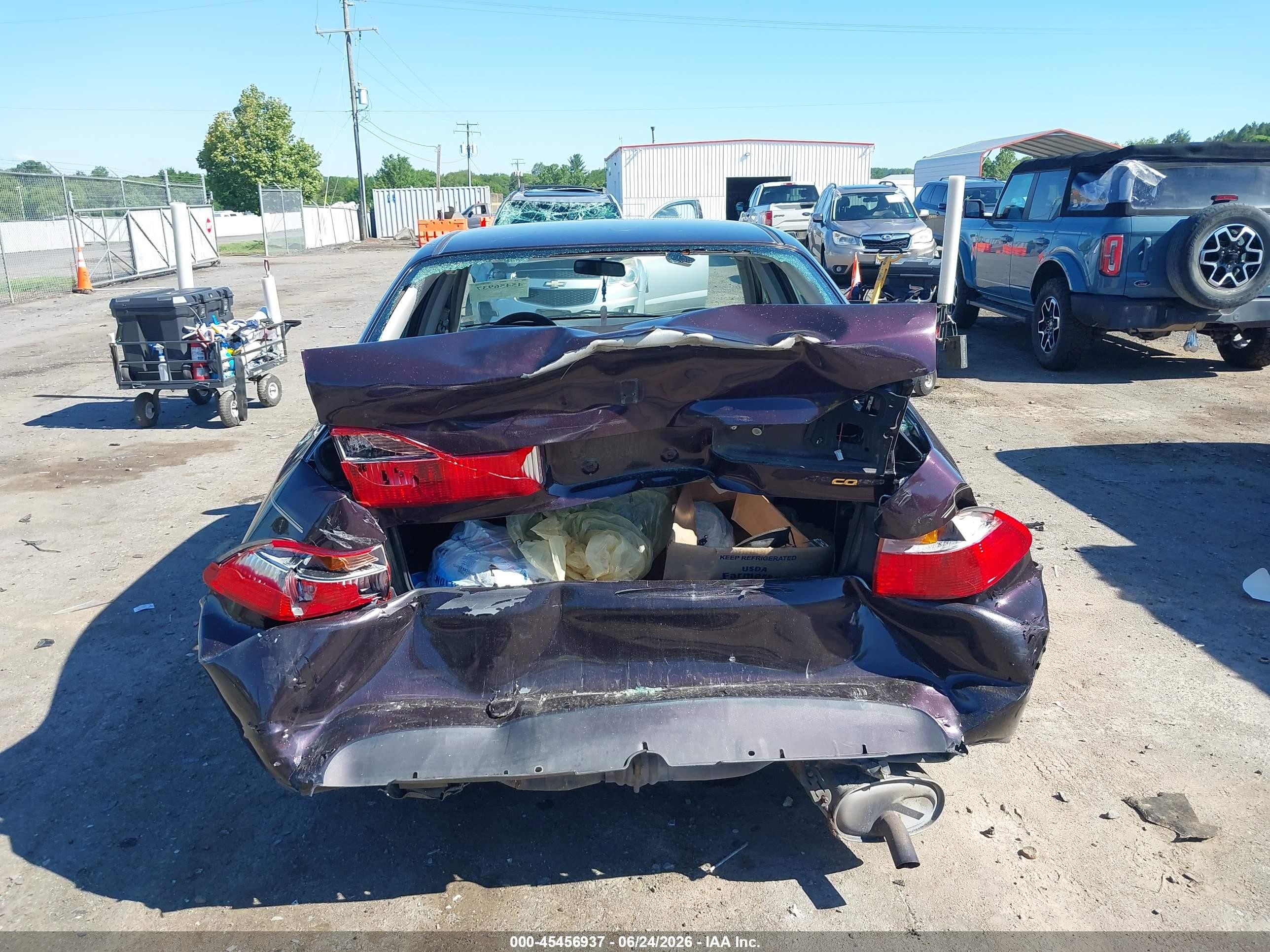 1999 Honda Accord Ex Фиолетовый vin: 1HGCG565XXA070958