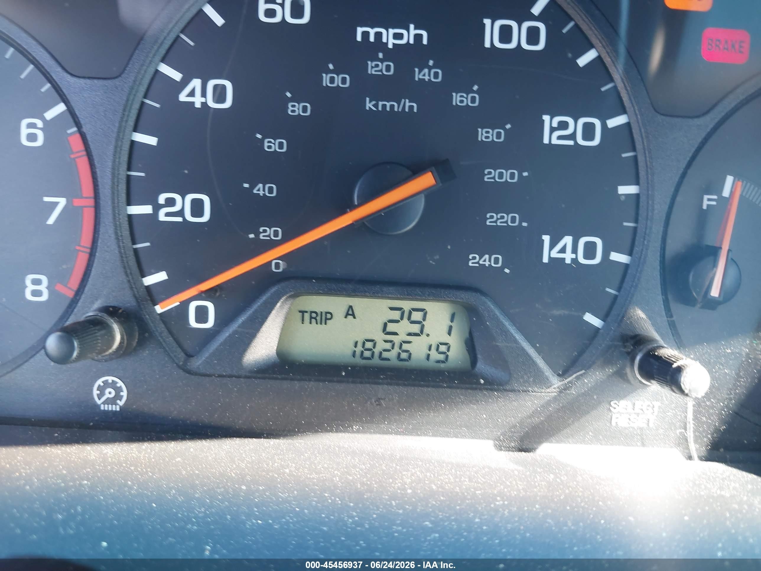 1999 Honda Accord Ex Фиолетовый vin: 1HGCG565XXA070958