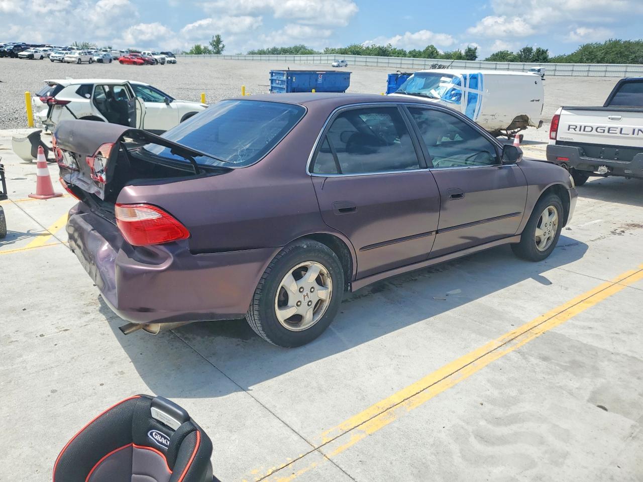 1999 Honda Accord Ex Purple vin: 1HGCG565XXA122833