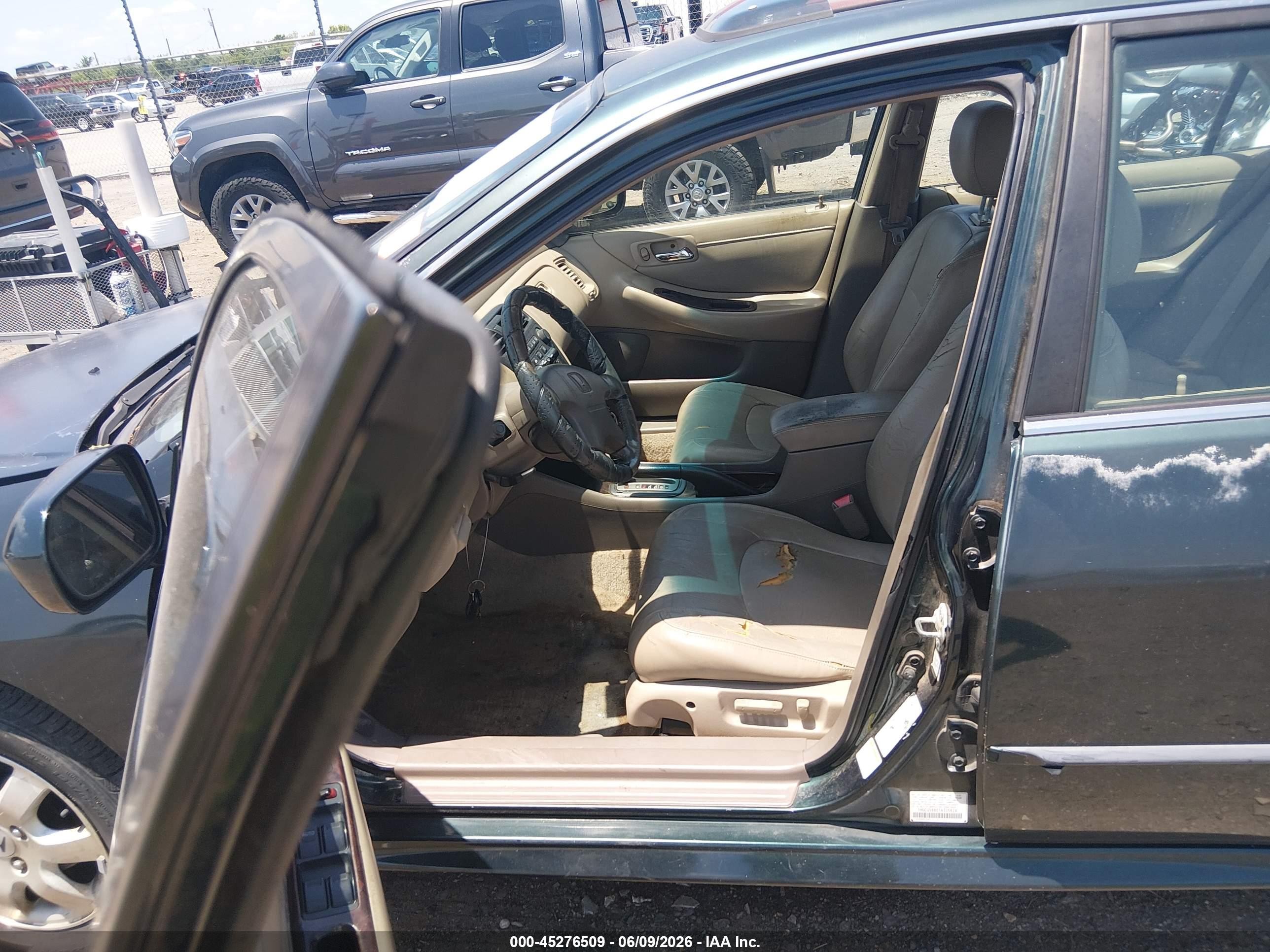 2001 Honda Accord 2.3 Ex Green vin: 1HGCG56601A135624