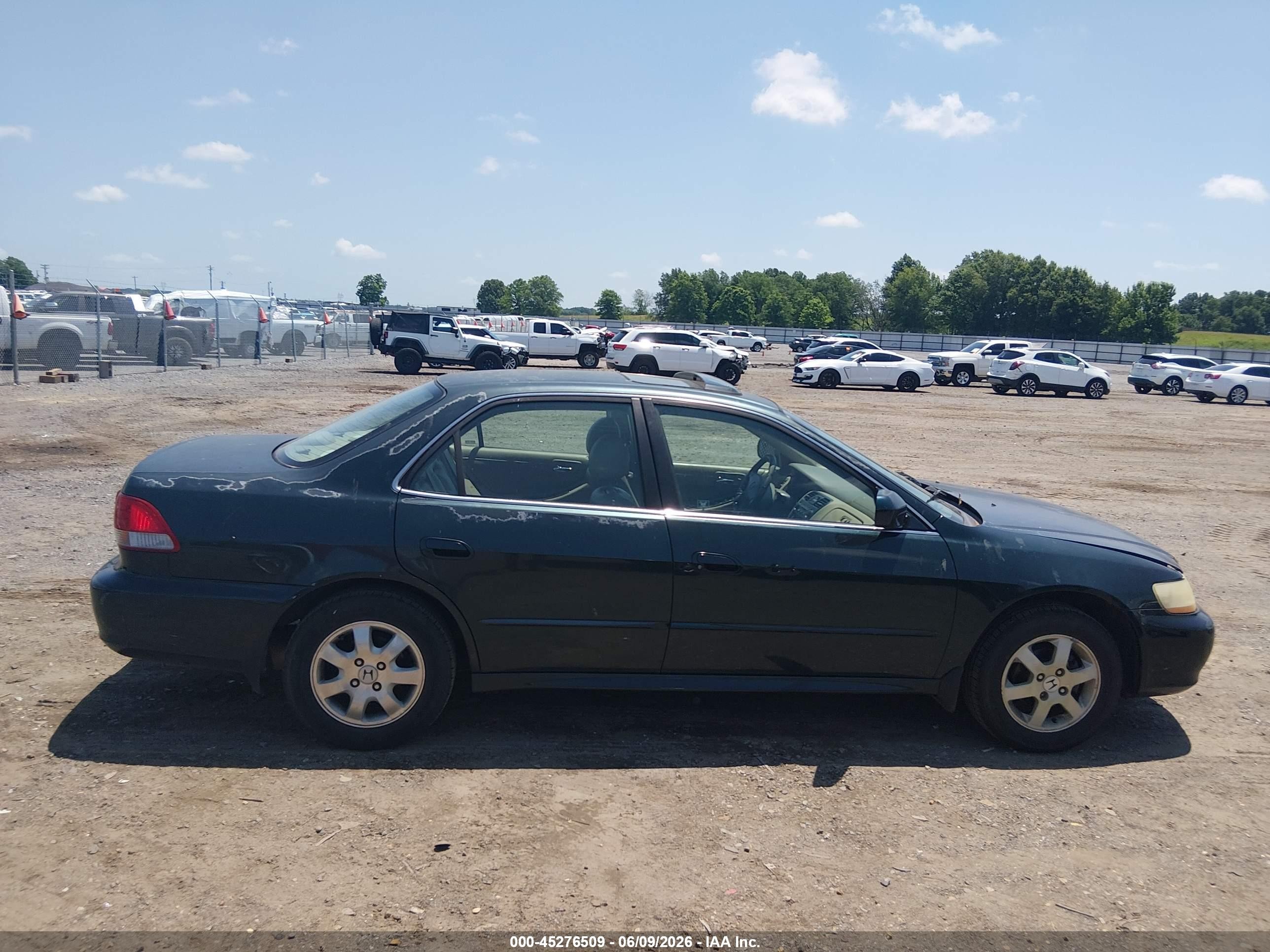 2001 Honda Accord 2.3 Ex Green vin: 1HGCG56601A135624