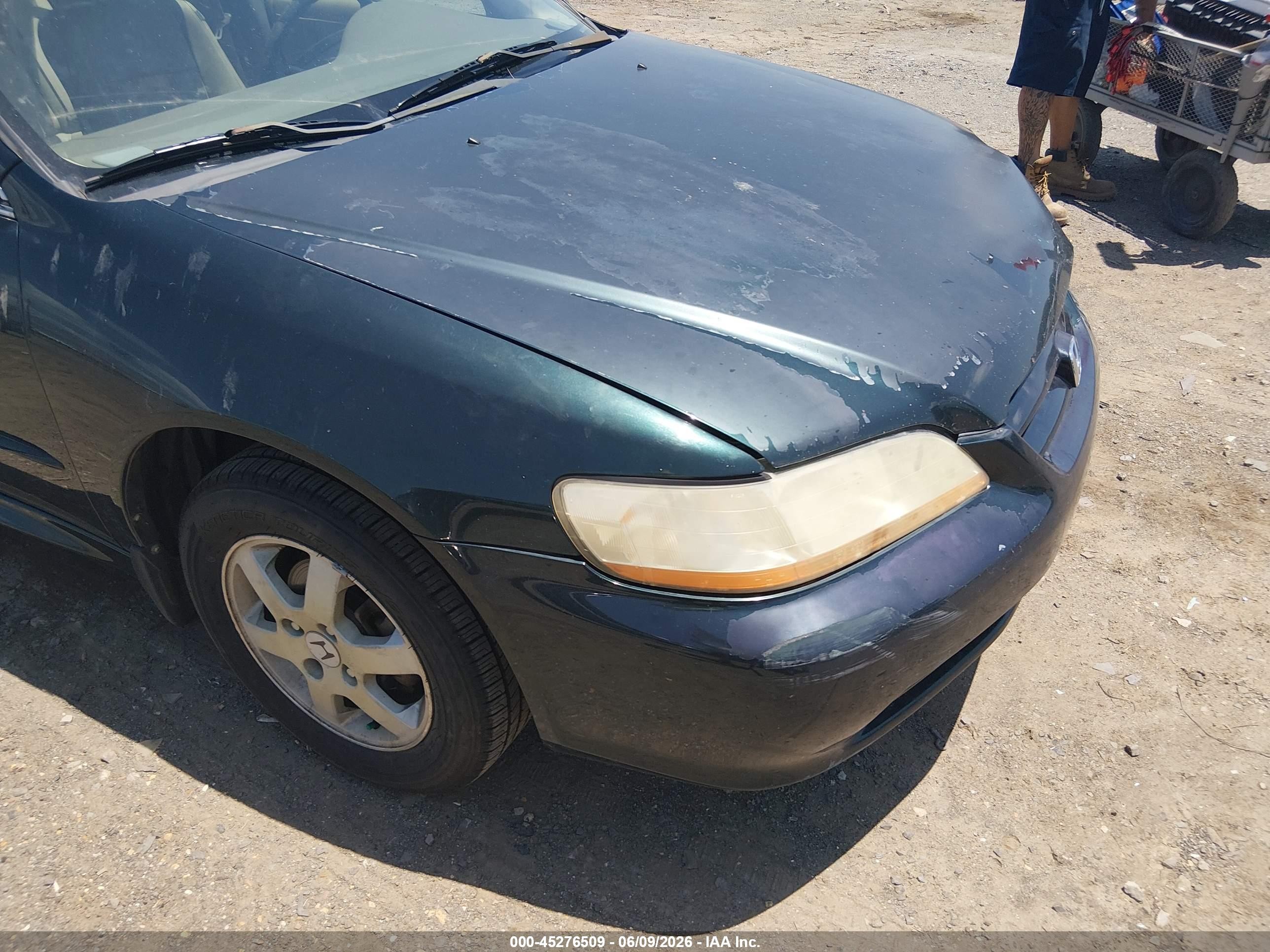2001 Honda Accord 2.3 Ex Green vin: 1HGCG56601A135624