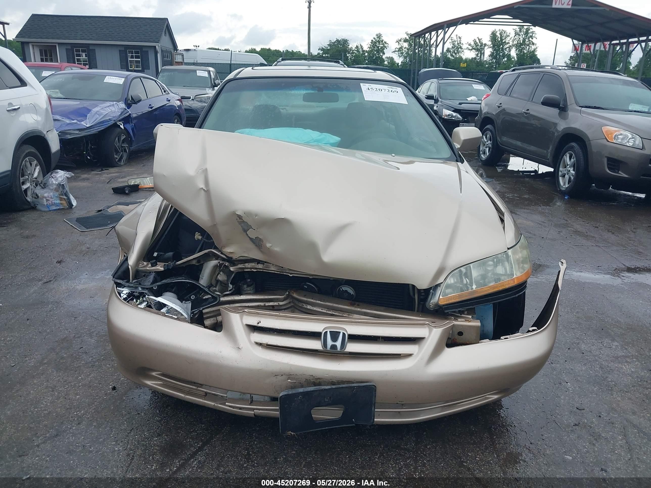 2002 Honda Accord 2.3 Ex Gold vin: 1HGCG56612A087066