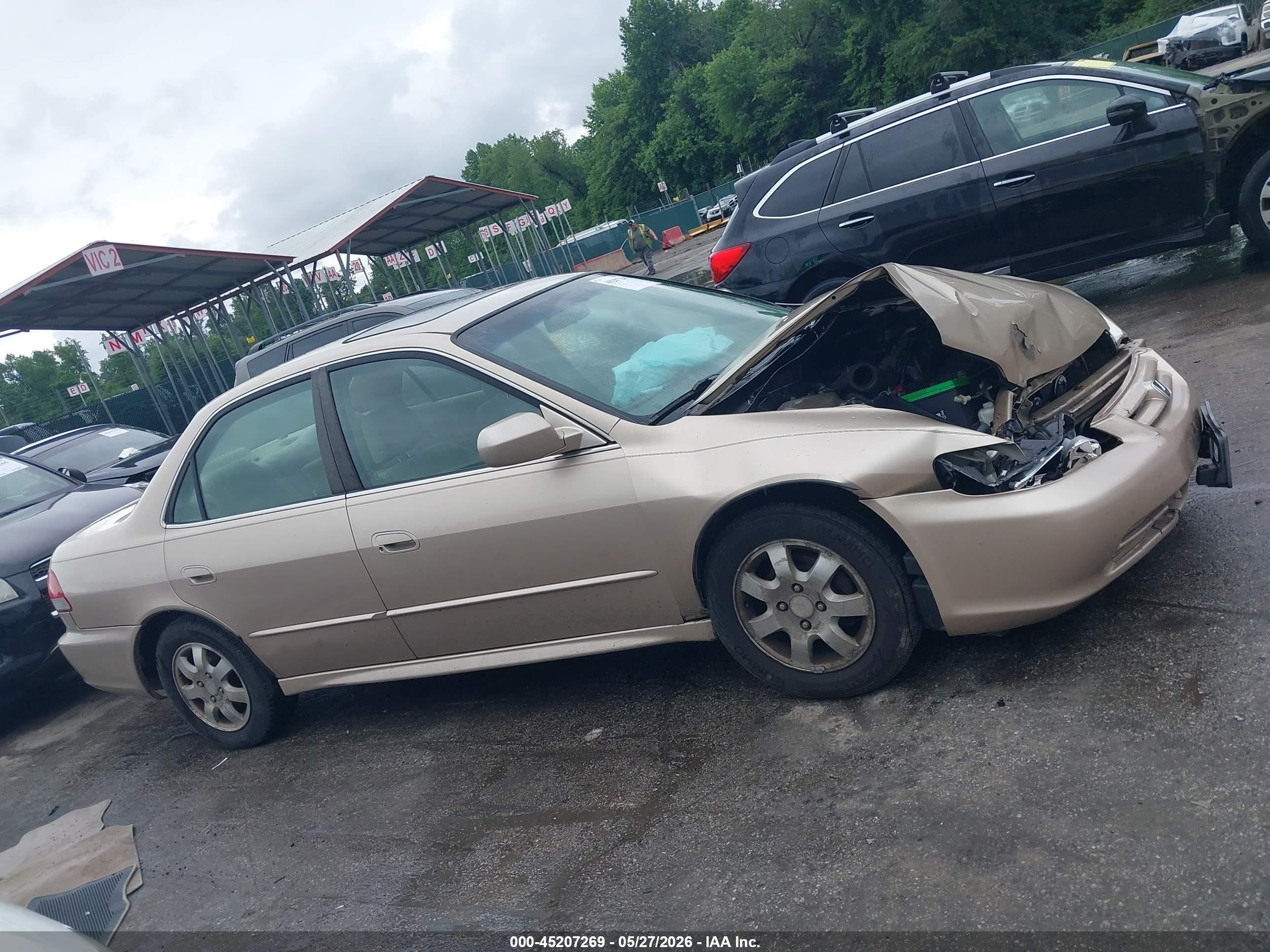 2002 Honda Accord 2.3 Ex Gold vin: 1HGCG56612A087066