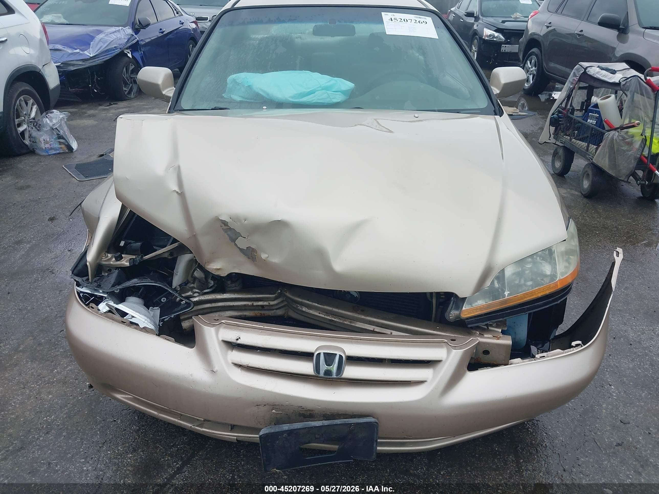 2002 Honda Accord 2.3 Ex Gold vin: 1HGCG56612A087066