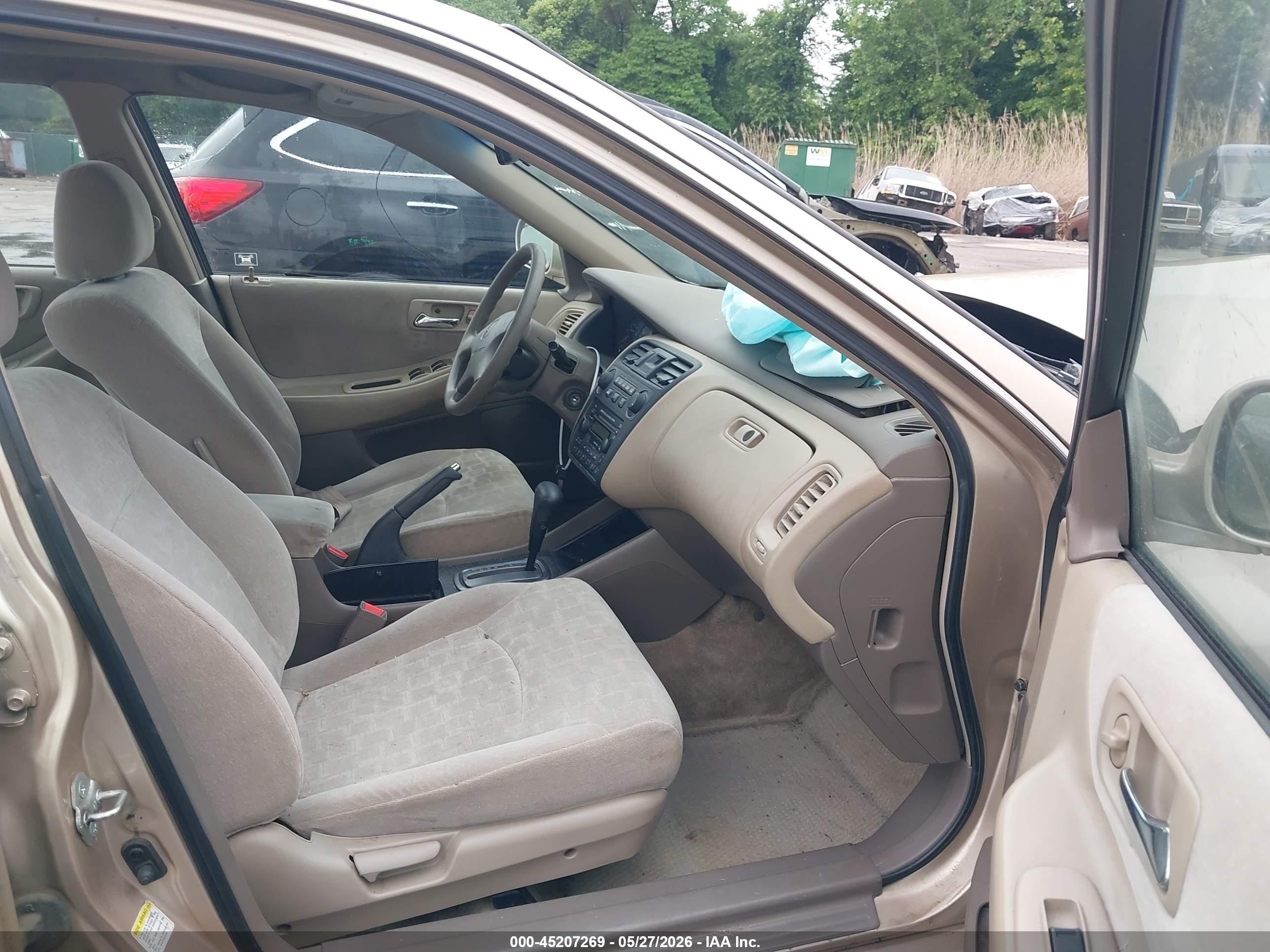 2002 Honda Accord 2.3 Ex Gold vin: 1HGCG56612A087066