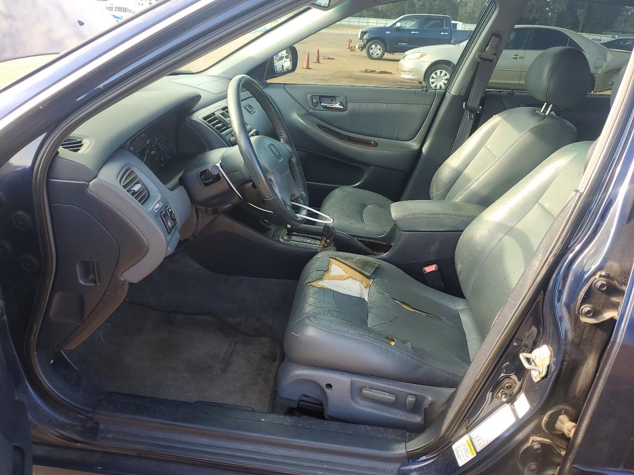 2001 Honda Accord Ex Blue vin: 1HGCG56621A012827