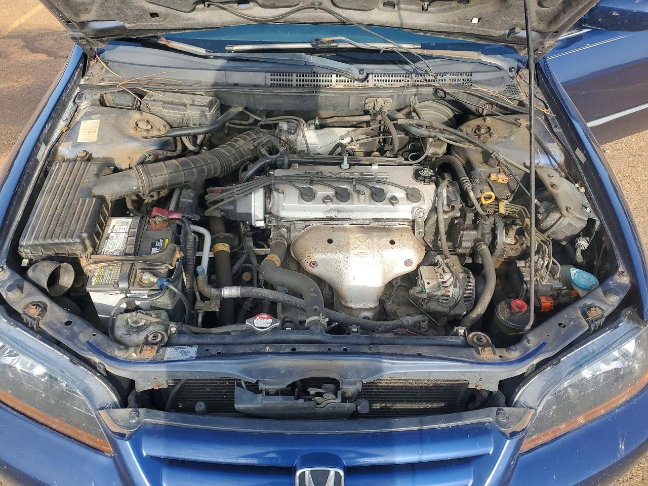 2001 Honda Accord Ex Blue vin: 1HGCG56621A012827