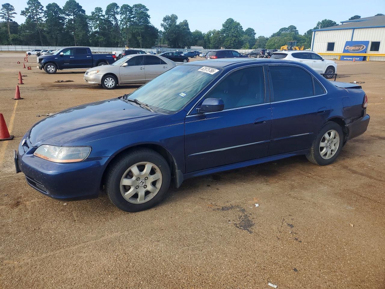 2001 Honda Accord Ex Blue vin: 1HGCG56621A012827