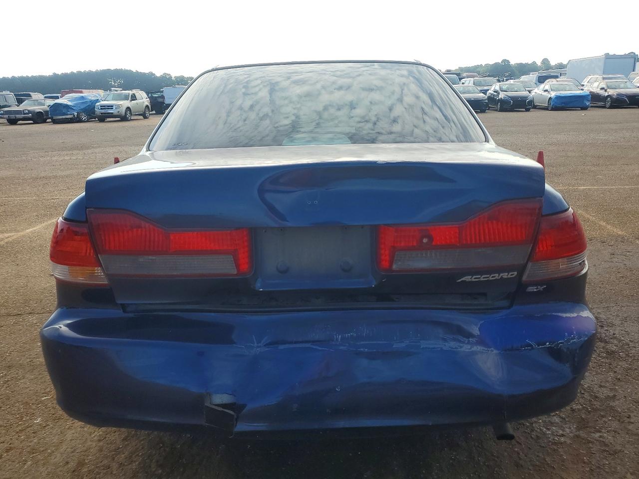 2001 Honda Accord Ex Blue vin: 1HGCG56621A012827