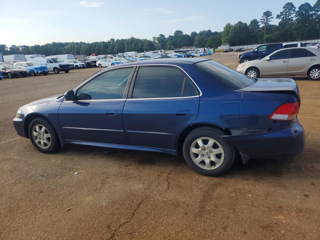 2001 Honda Accord Ex Blue vin: 1HGCG56621A012827
