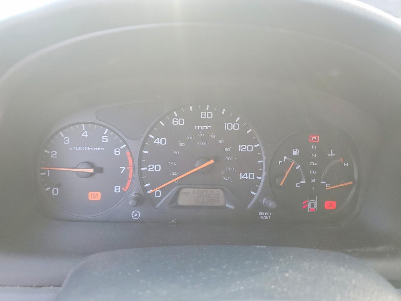 2001 Honda Accord Ex Blue vin: 1HGCG56621A012827