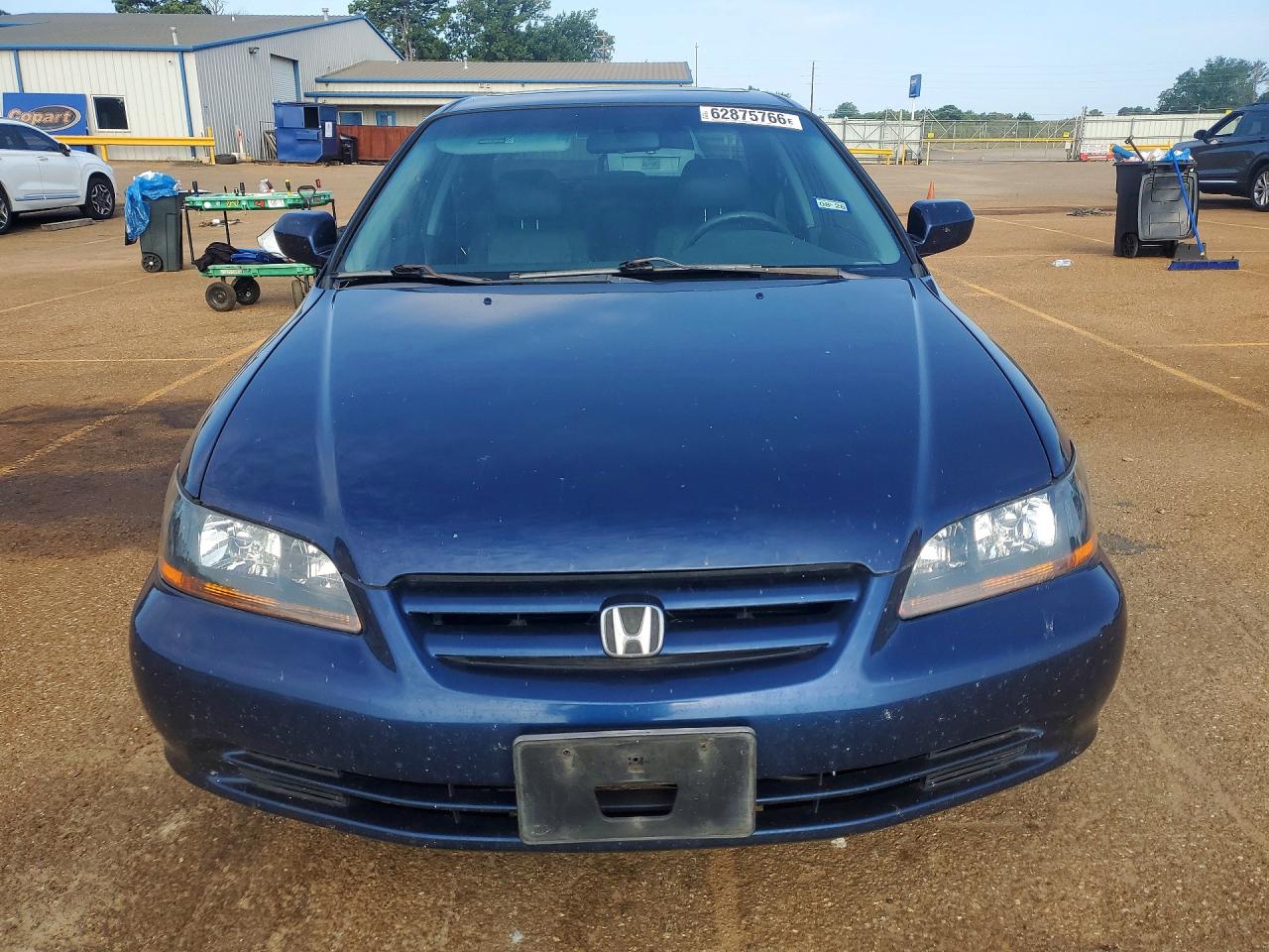 2001 Honda Accord Ex Blue vin: 1HGCG56621A012827